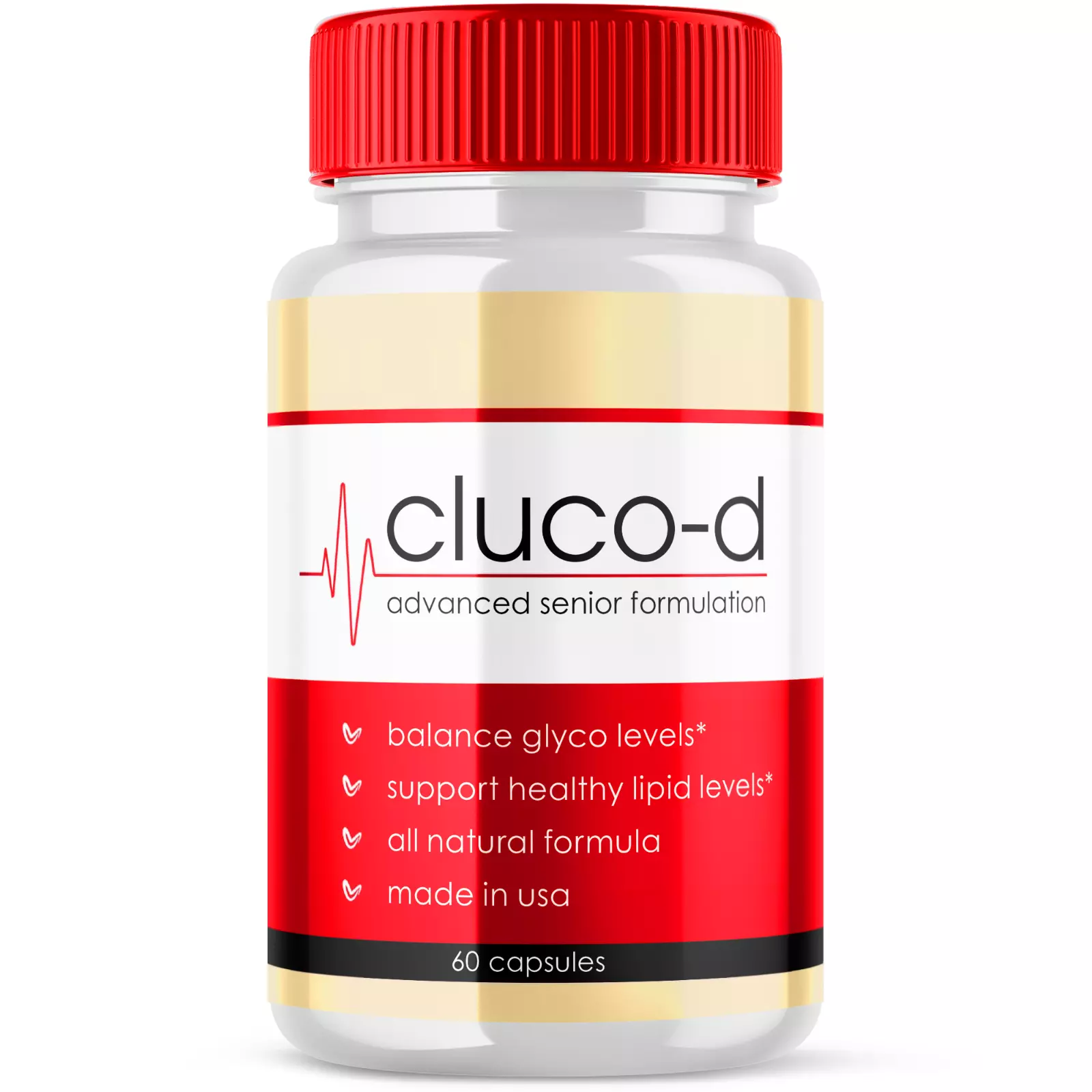 Cluco D Advanced Blood Support Natural Glyco Support Supplement 60 Capsules