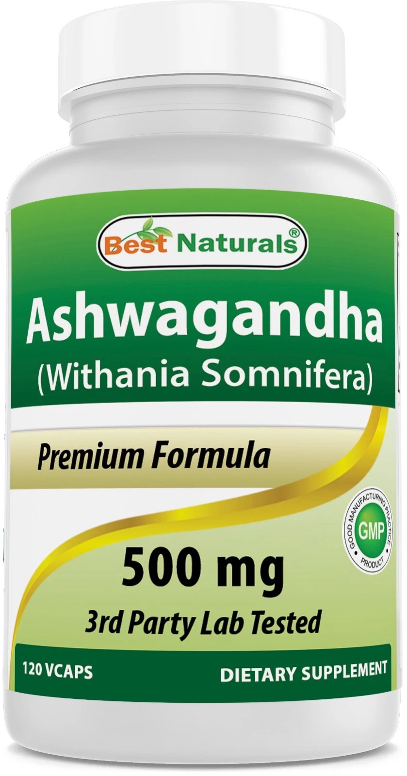Best Naturals Ashwagandha 500mg 120 Capsules