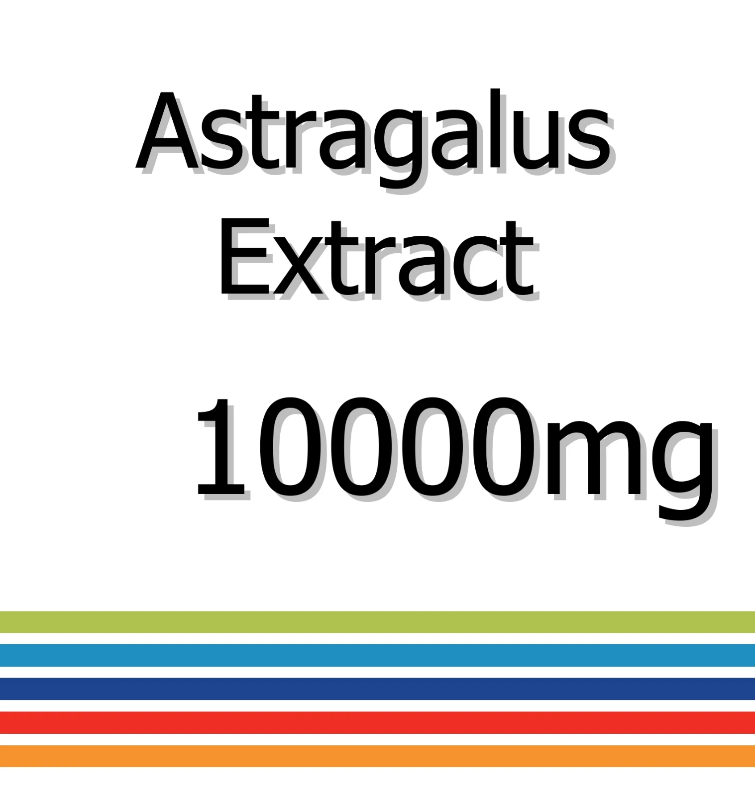 Astragalus Extract 10000mg x 30 Tablets - Cardiovascular Health Promotion