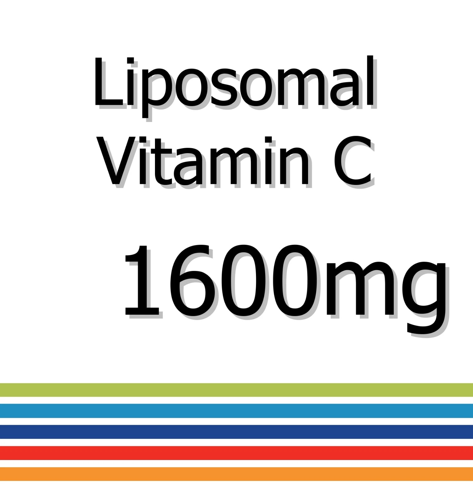 Liposomal Vitamin C 1600mg x 30 Tablets - Inflammation Reduction