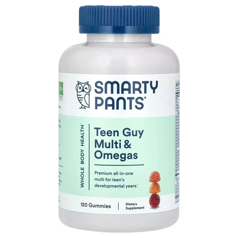 SmartyPants Teen Guy Multi & Omegas Gummies - 120ct