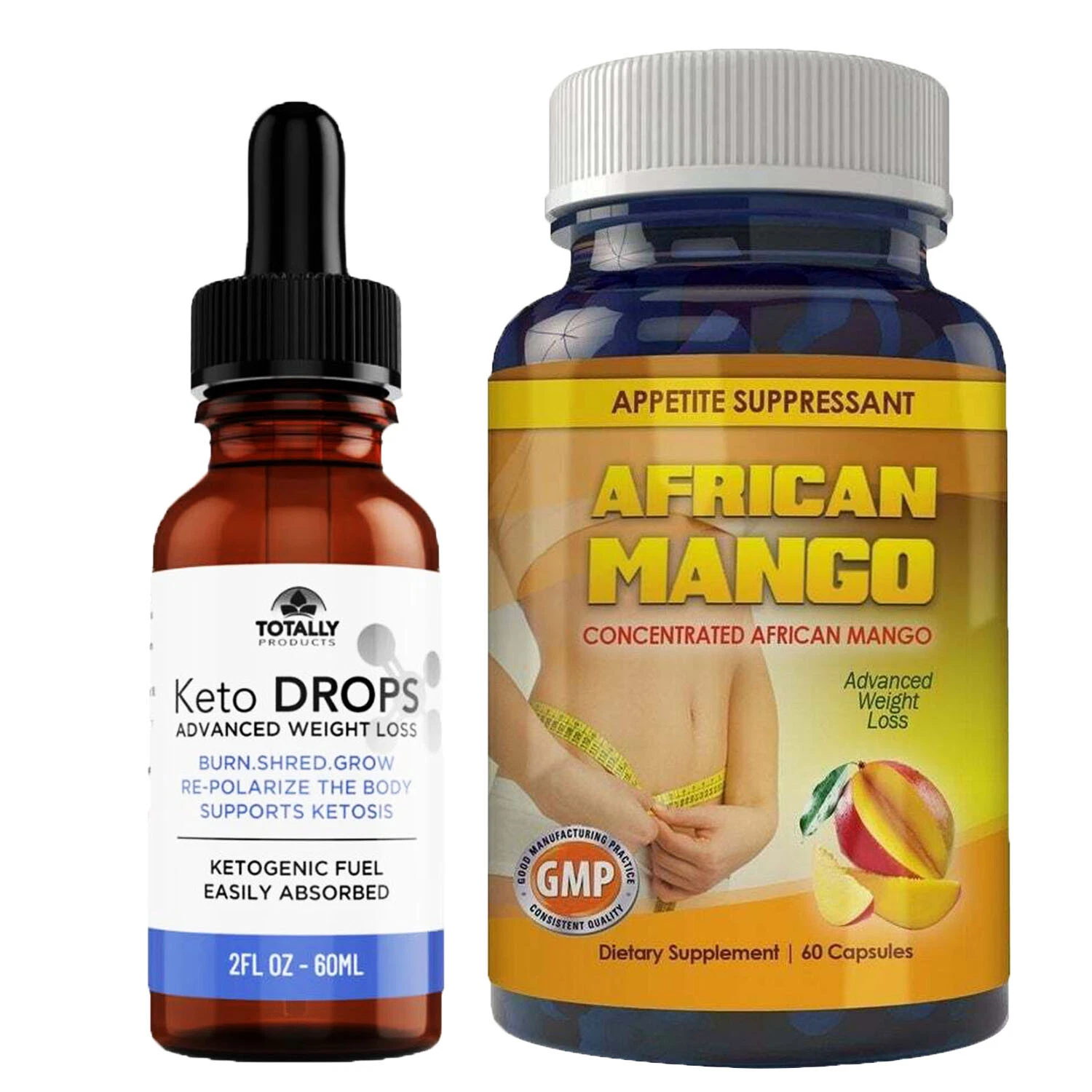 Keto Diet Drops African Mango Weight Loss Appetite Control Caps Free Shipping