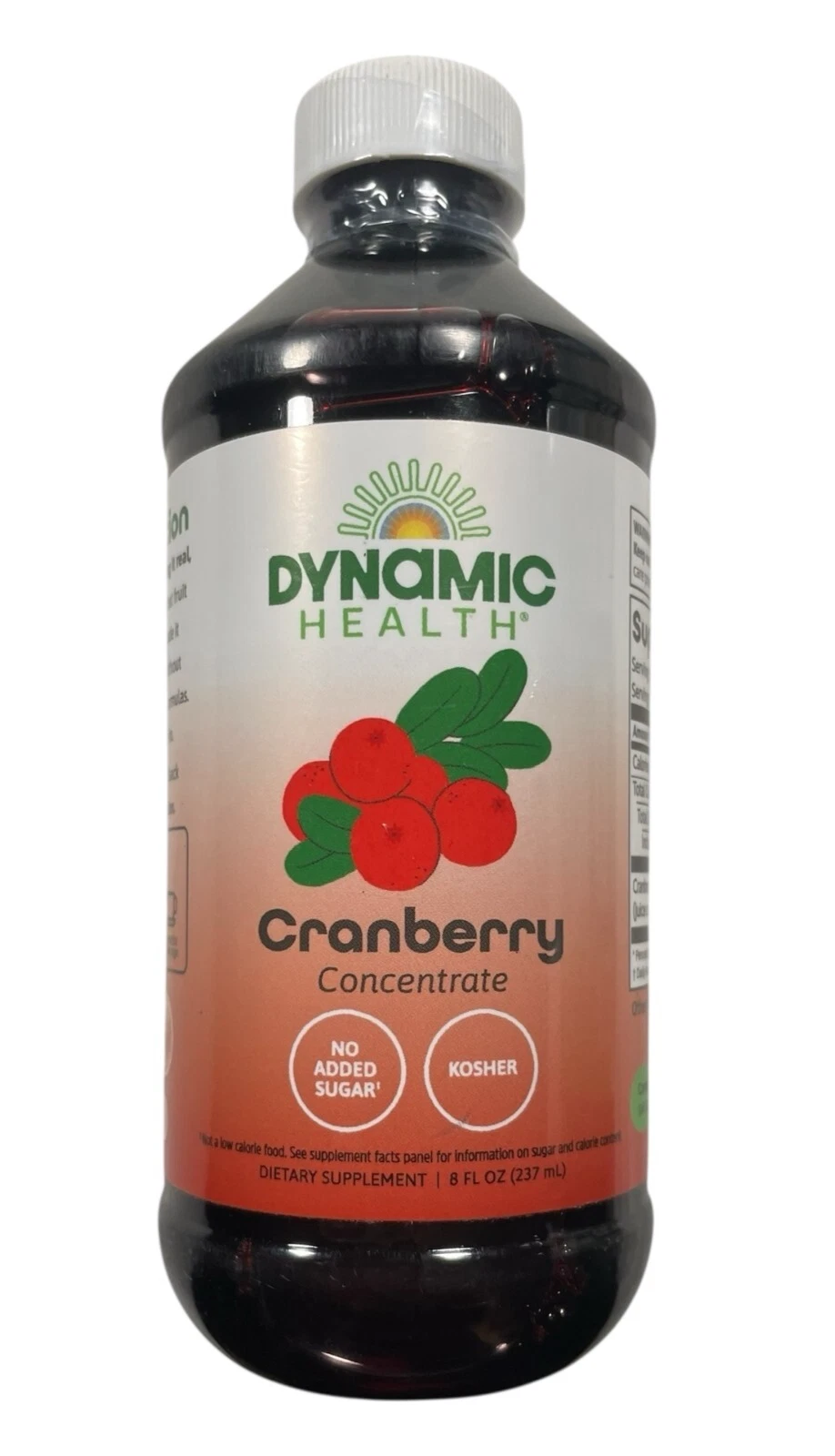 Dynamic Health Cranberry Concentrate - Urinary Tract Health - 8 fl oz -Exp 11/26