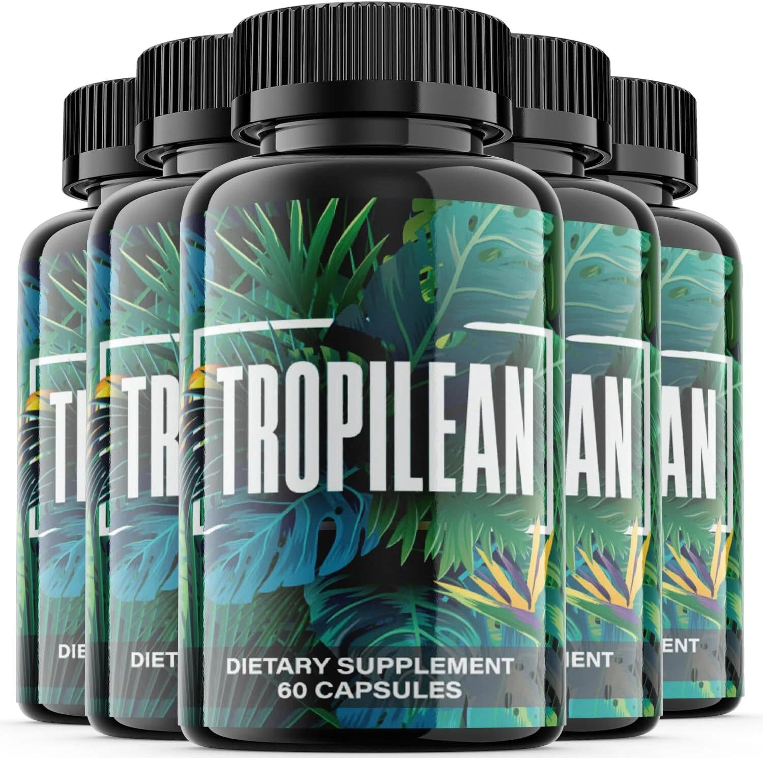 Tropilean Keto Capsules - Tropilean Supplement For Weight Loss ORIGINAL - 5 Pack