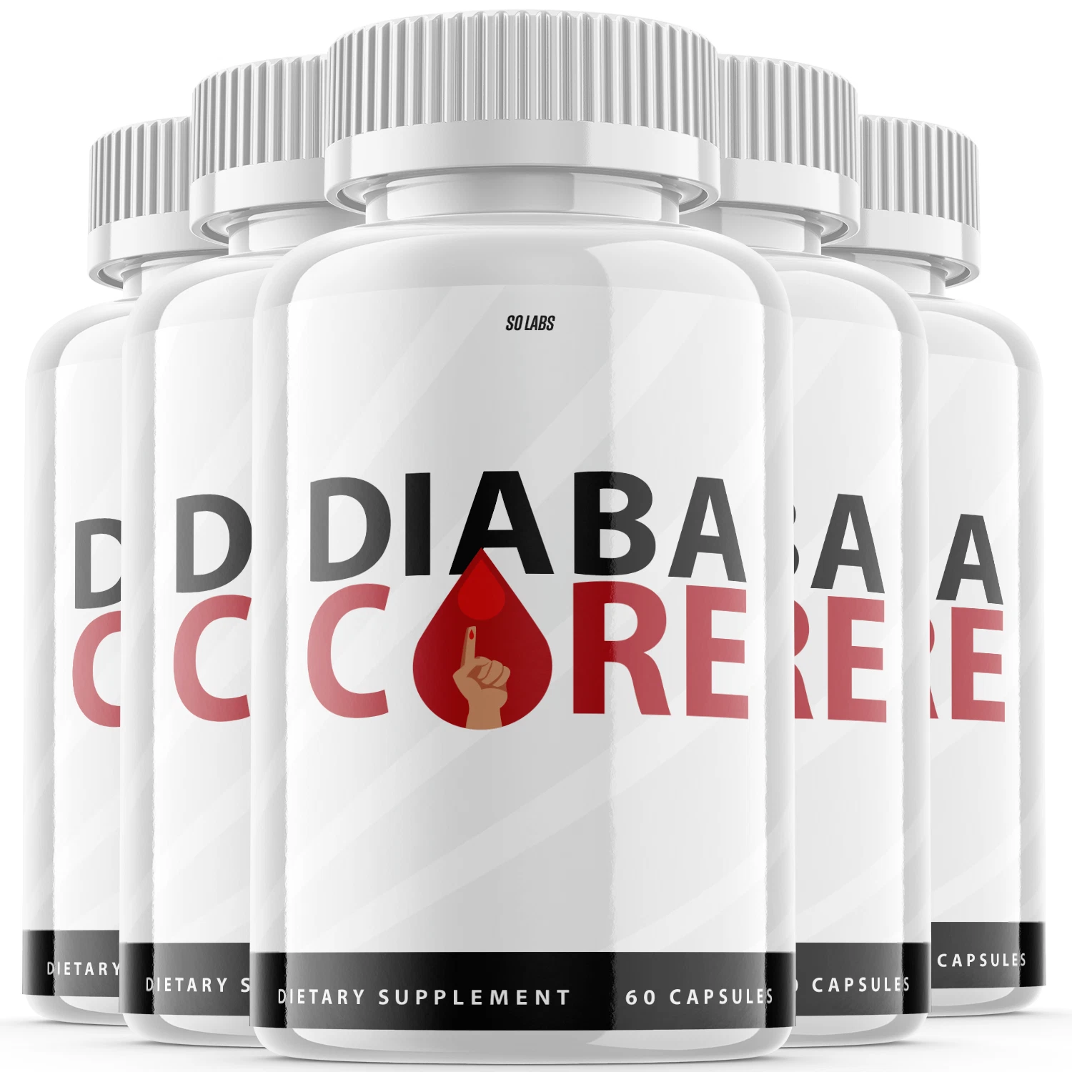 Diabacore Pills - Diabacore Pills For Blood Sugar Support ORIGINAL - 5 Pack