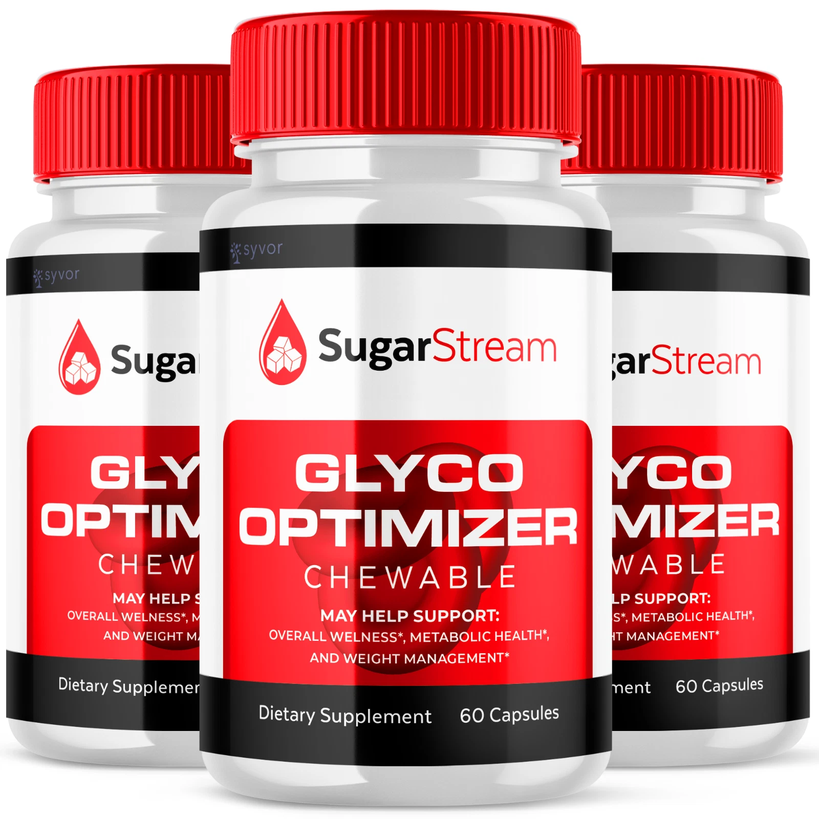Sugar Stream Glyco Optimizer Max Strength Glycogen Support Sugarstream 180 Caps