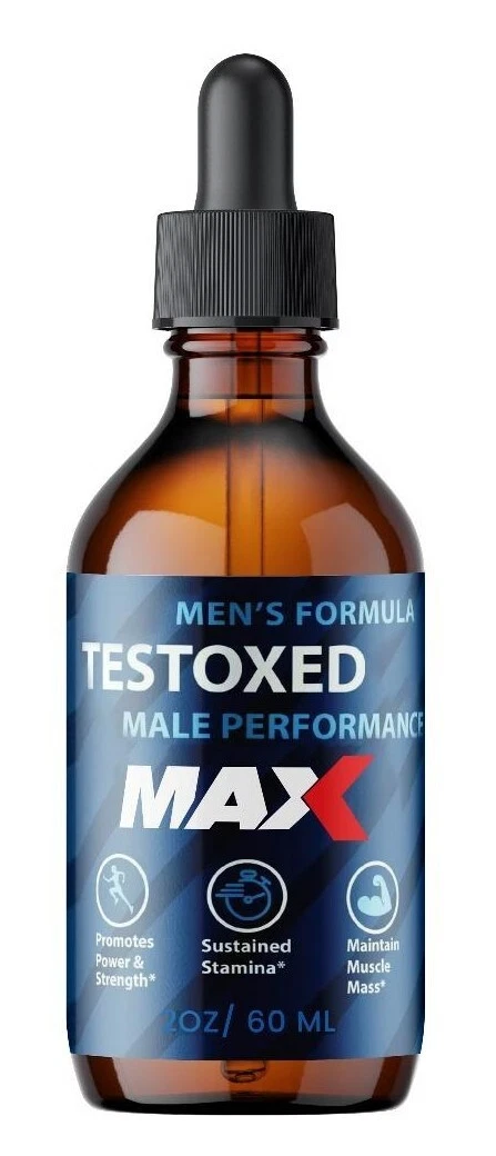 (1 Pack)Testoxed Male MAX Vitality Drops - Enhanced Endurance and Muscle Support