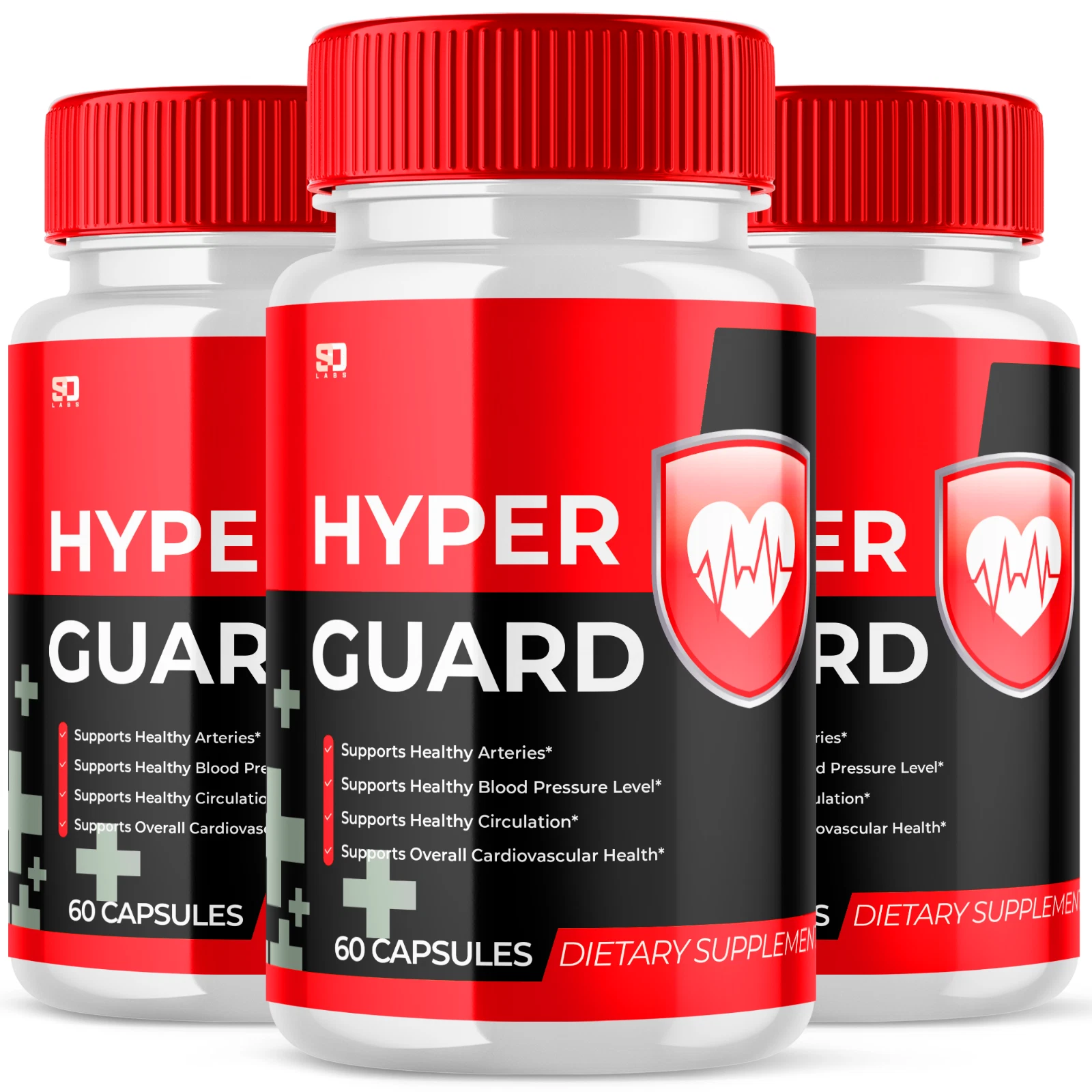 Hyper Guard Blood Pills Supports Blood and Cardiovascular Health (3 Pack)