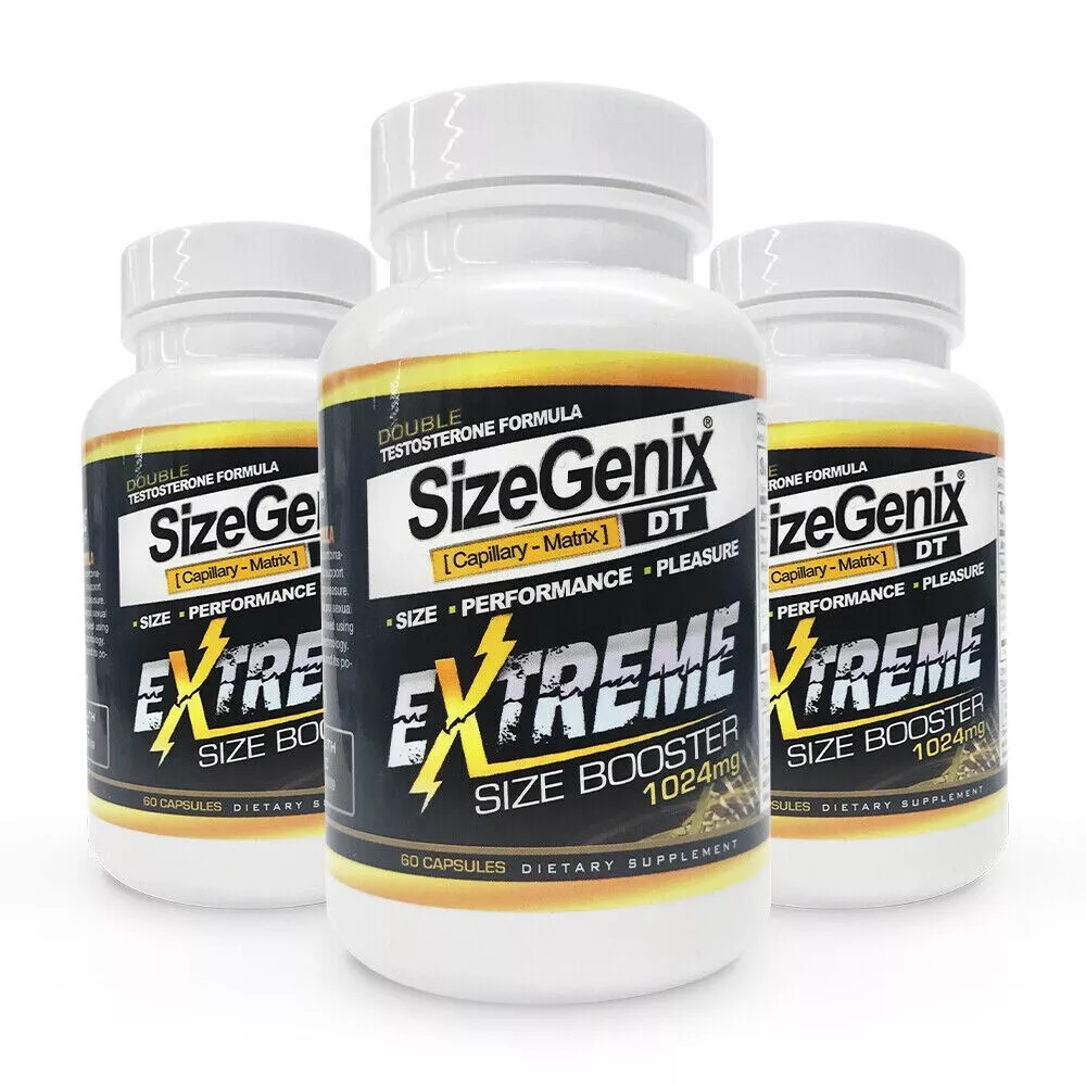 SizeGenix Men's Health Supplement 3 Month Supply