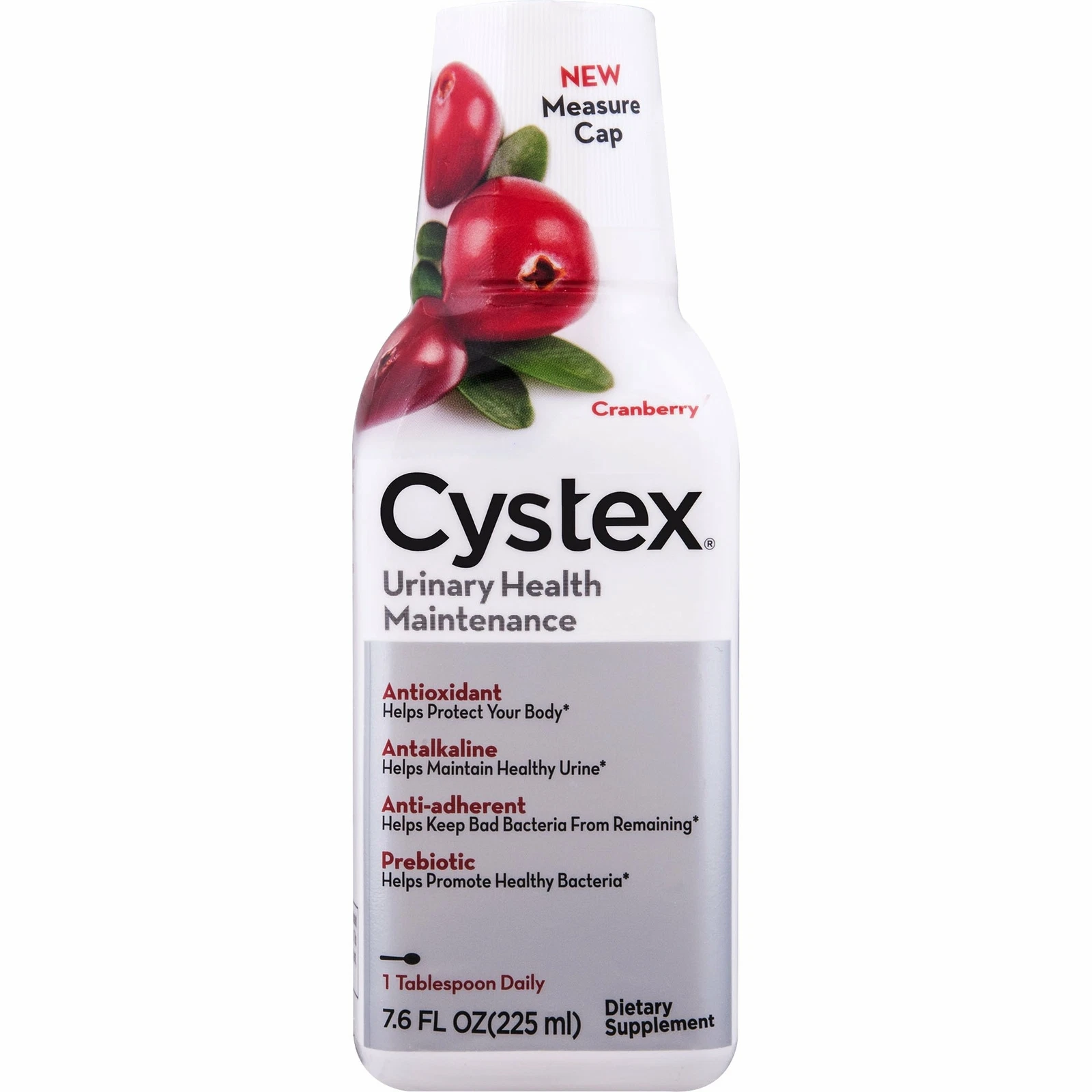 Cystex Urinary Health Maintenance Dietary Supplement Cranberry 7.6 Oz Pack of 8