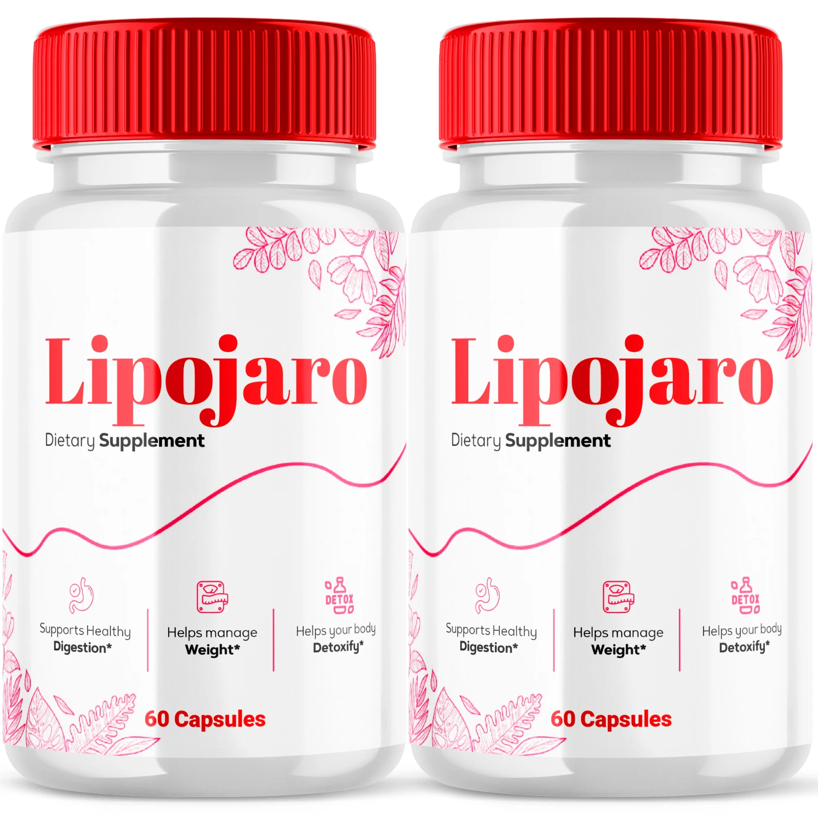 Lipojaro Advanced Formula Supplement to Support Digestion & Fitness 120 Capsules