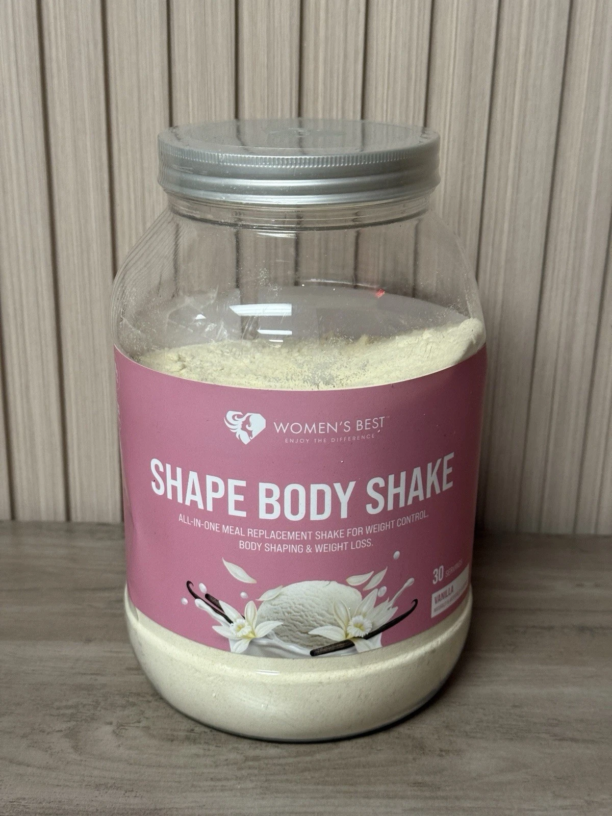 Women's Best Shape Body Shake Meal Replacement 2lbs 30 Servings Vanilla Sealed