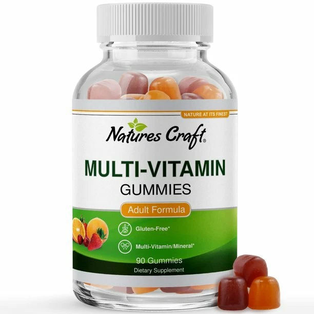 Nature's Craft Multivitamin Gummies for Adults 90ct - Energy Support Immune Boos