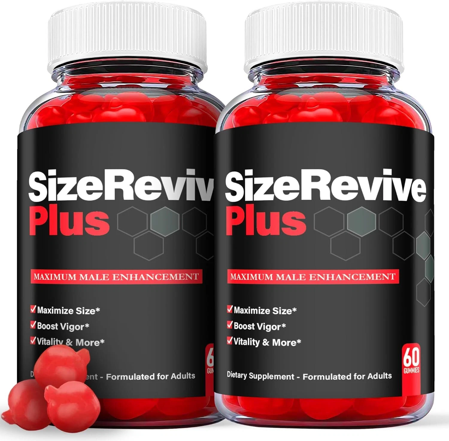 Size Revive Plus Male Gummies - Size Revive Plus For Men OFFICIAL (2 Pack)