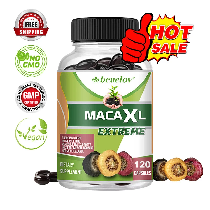 Maca XL Capsule - Add Hips Bigger,Balance Hormone And Increase Libido