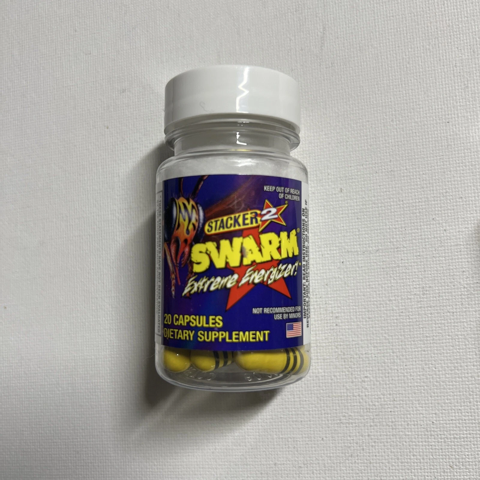 Swarm Extreme Energizer Weight Loss Supplement (20 Capsules) 10/26