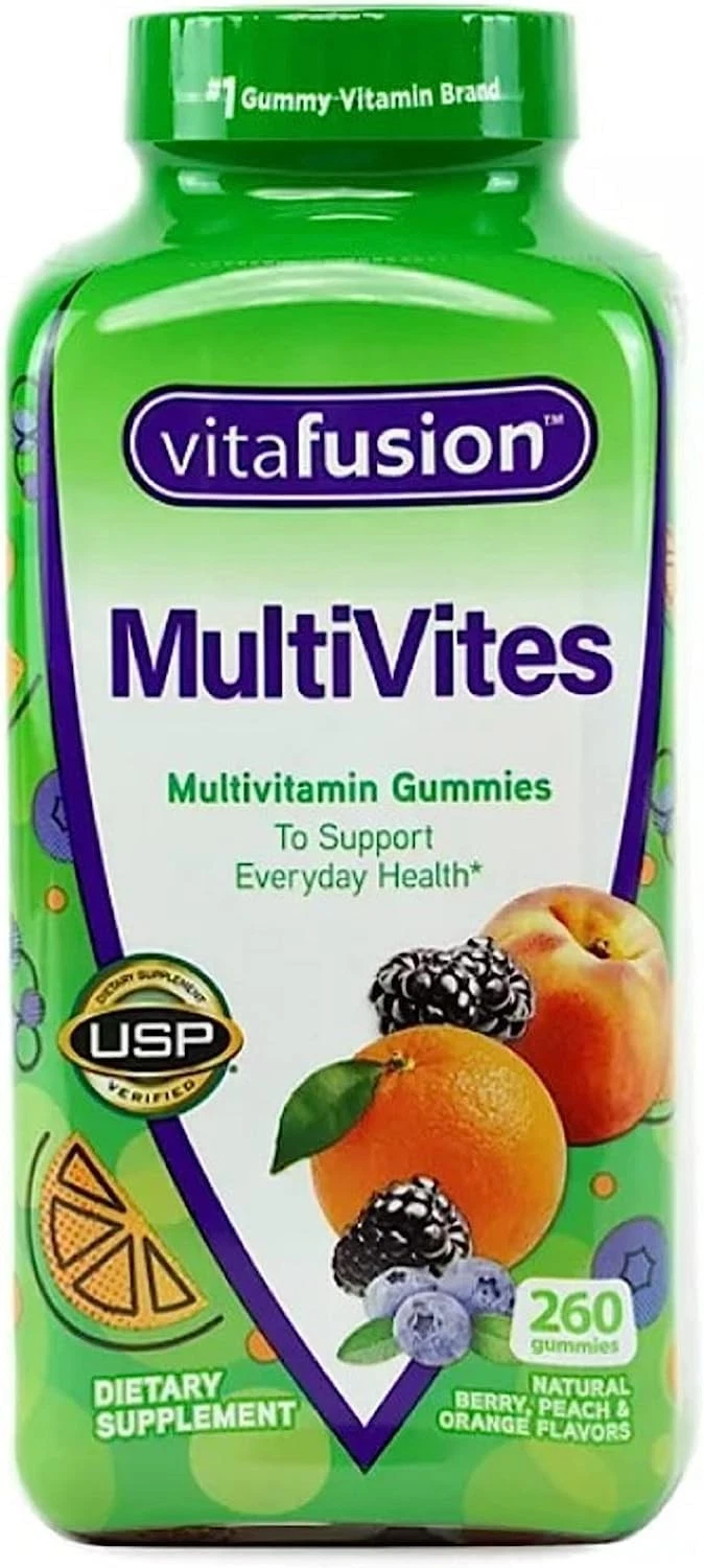 VitaFusion MultiVites Gummy Vitamins for Adults - 250 Gummies