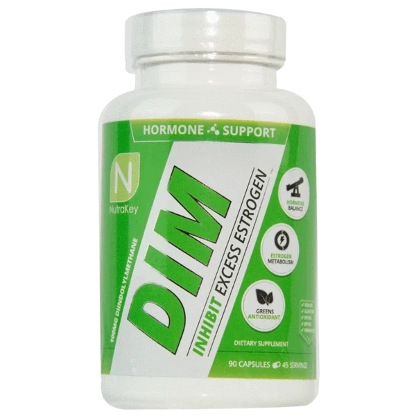 NutraKey DIM 90 Capsules Natural Estrogen Blocker
