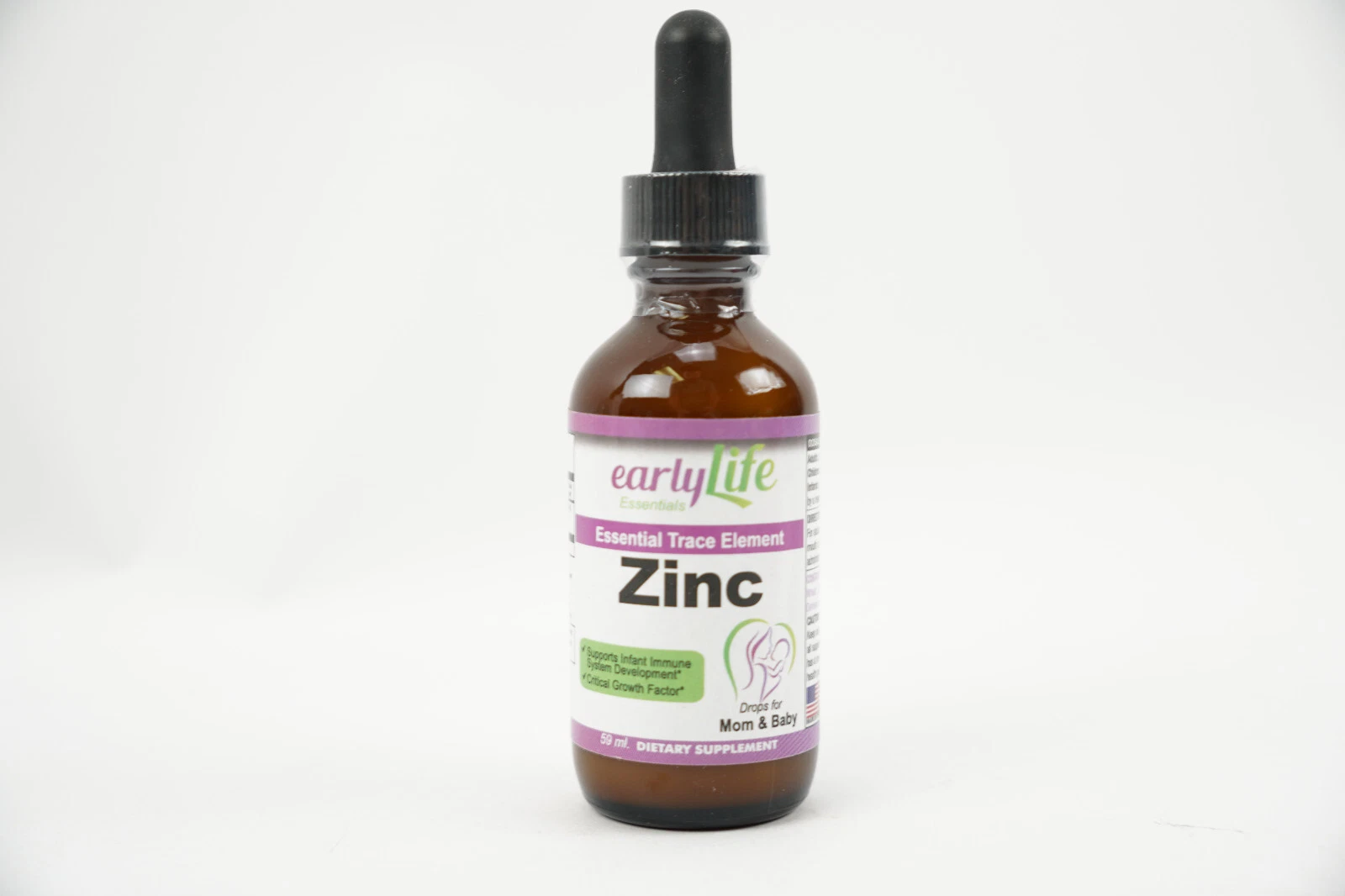 EarlyLife Essentials Zinc Drops For Mom And Baby 2oz