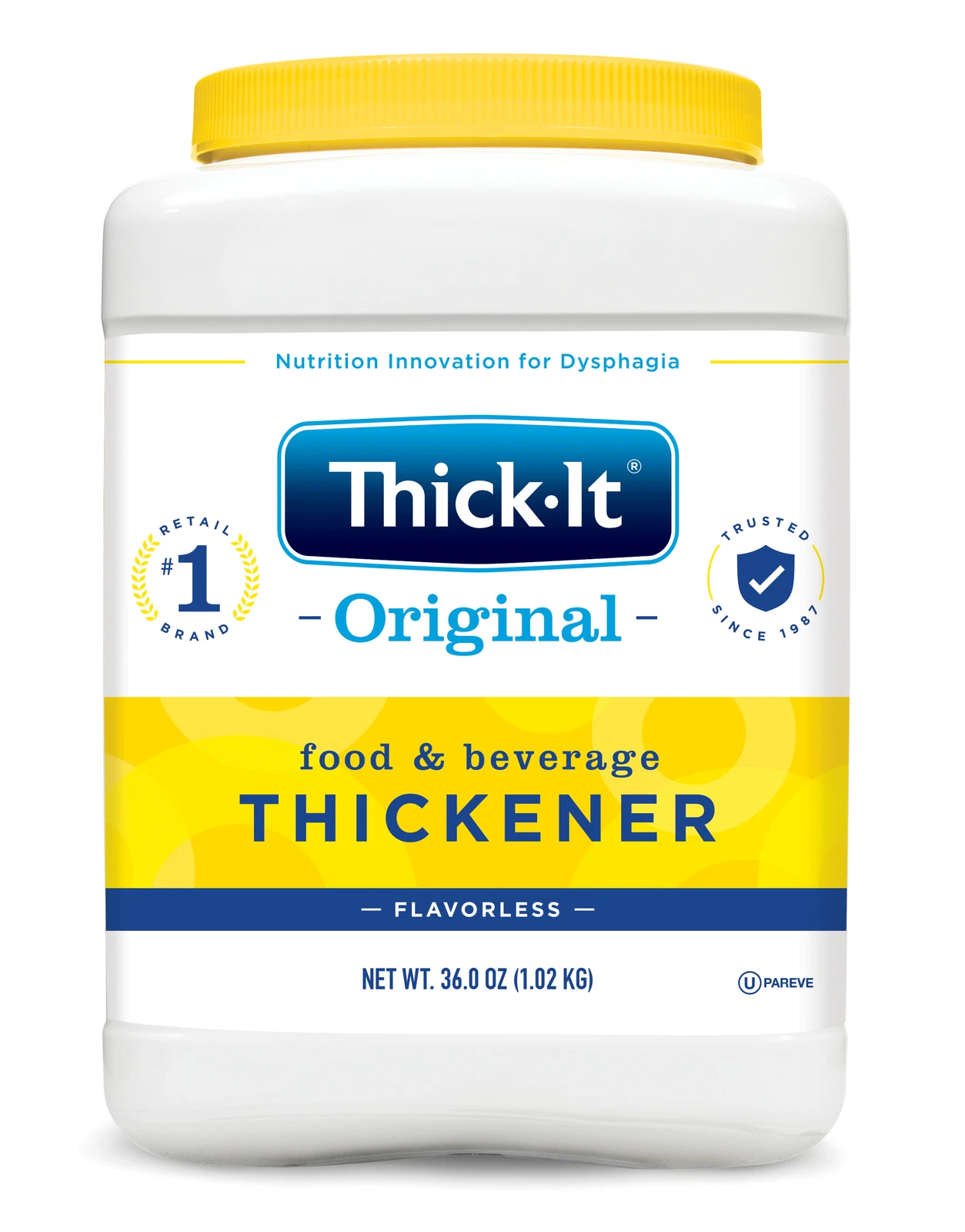 Thick-It Food Thickener 36 oz. Canister Unflavored Ready to Use -6/Case