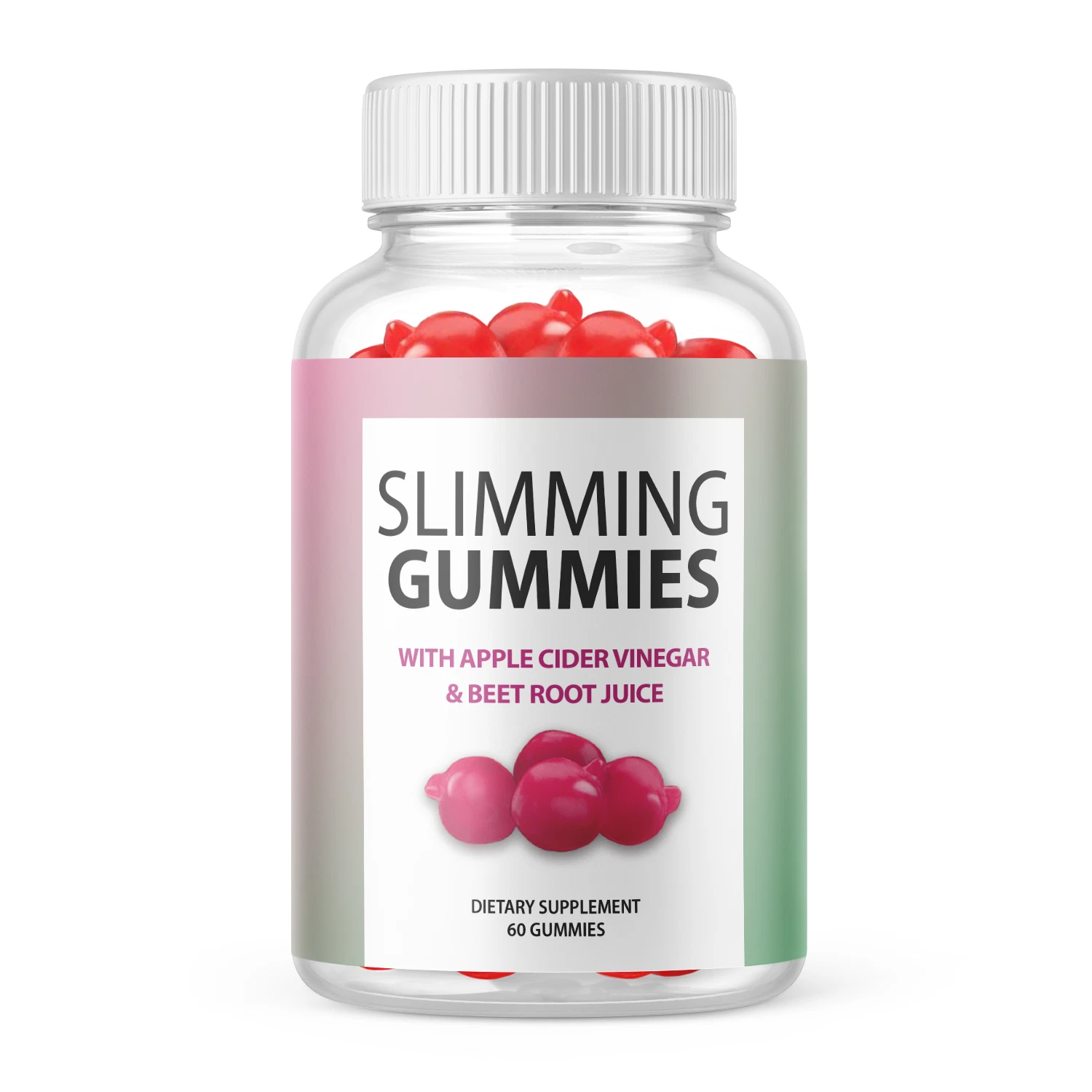 1-Slimming Gummies ACV, Weight Loss, Fat Burner, Appetite Suppressant