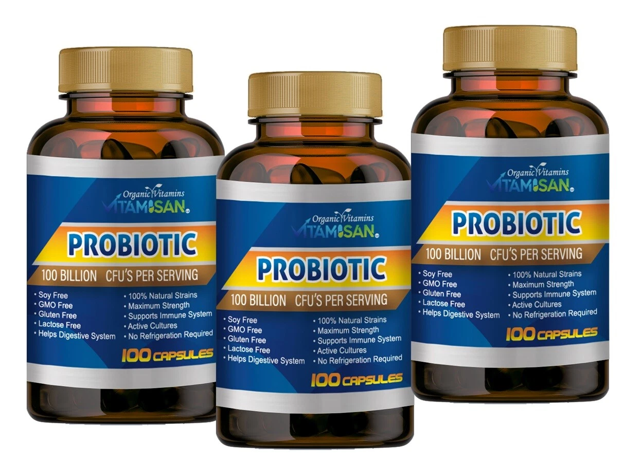 3 ULTRA PROBIOTIC 100 Billion CFUs 300 capsule NOW ULTIMATE FLORA PRIMAL NATURAL