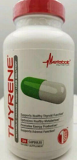 THYROID & ADRENAL HEALTH AND FUNCTION-MANAGE WEIGHT-THYRENE-30 CAPSULES