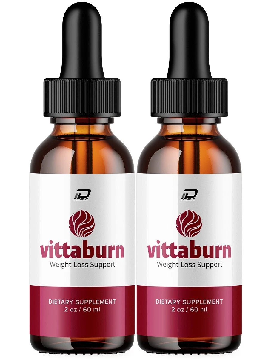 (2 Pack) Vittaburn Drops Healthy Formula – Vitta burn Drops All Natural Healthy