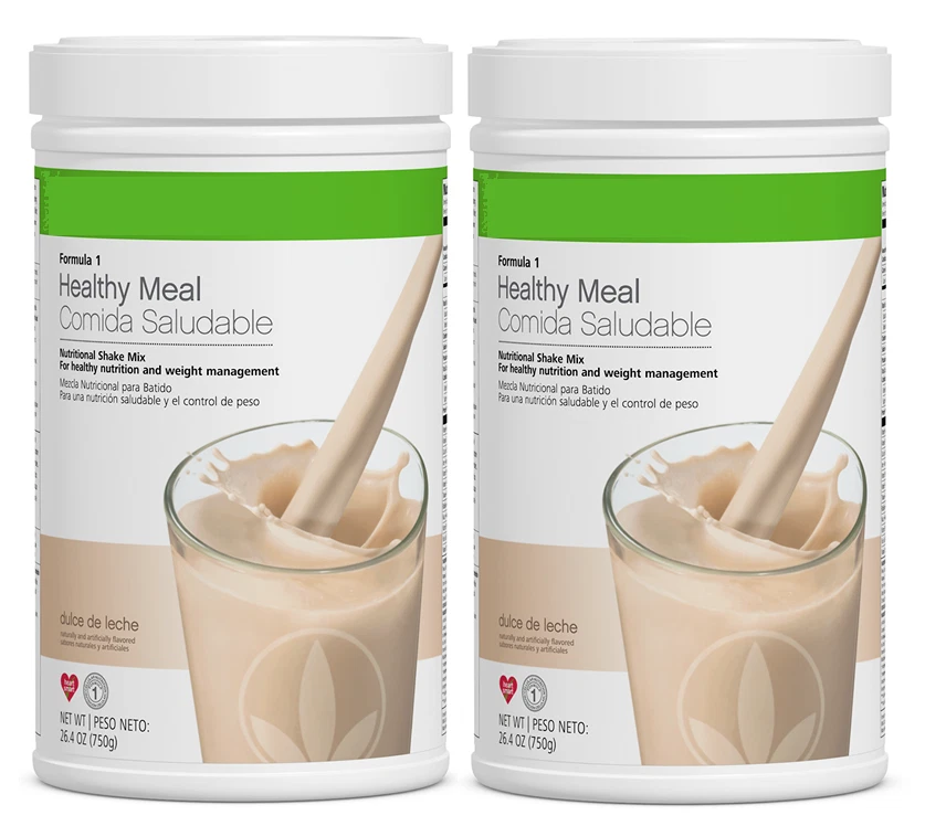 2X Formula 1 Healthy Meal Nutritional Shake Mix Dulce de Leche 750 g