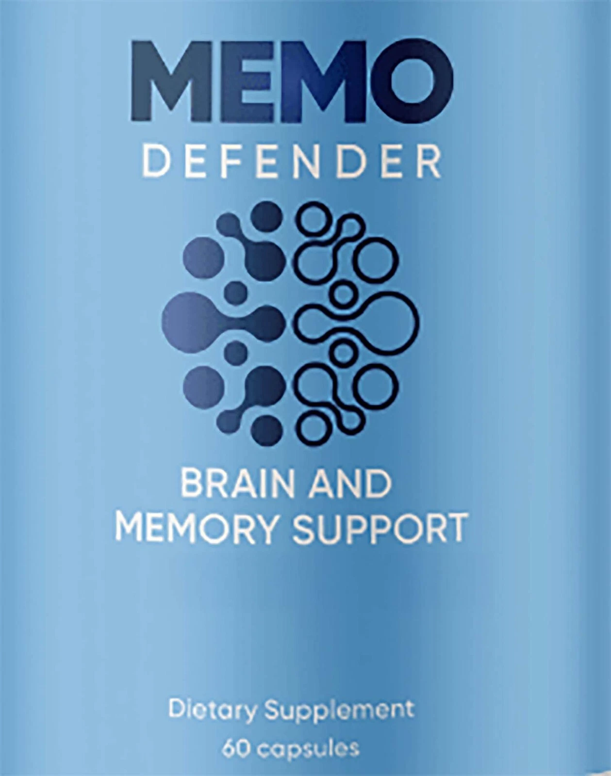 Memo Defender Brain & Memory Health Support 60 Capsules of MemoDefender