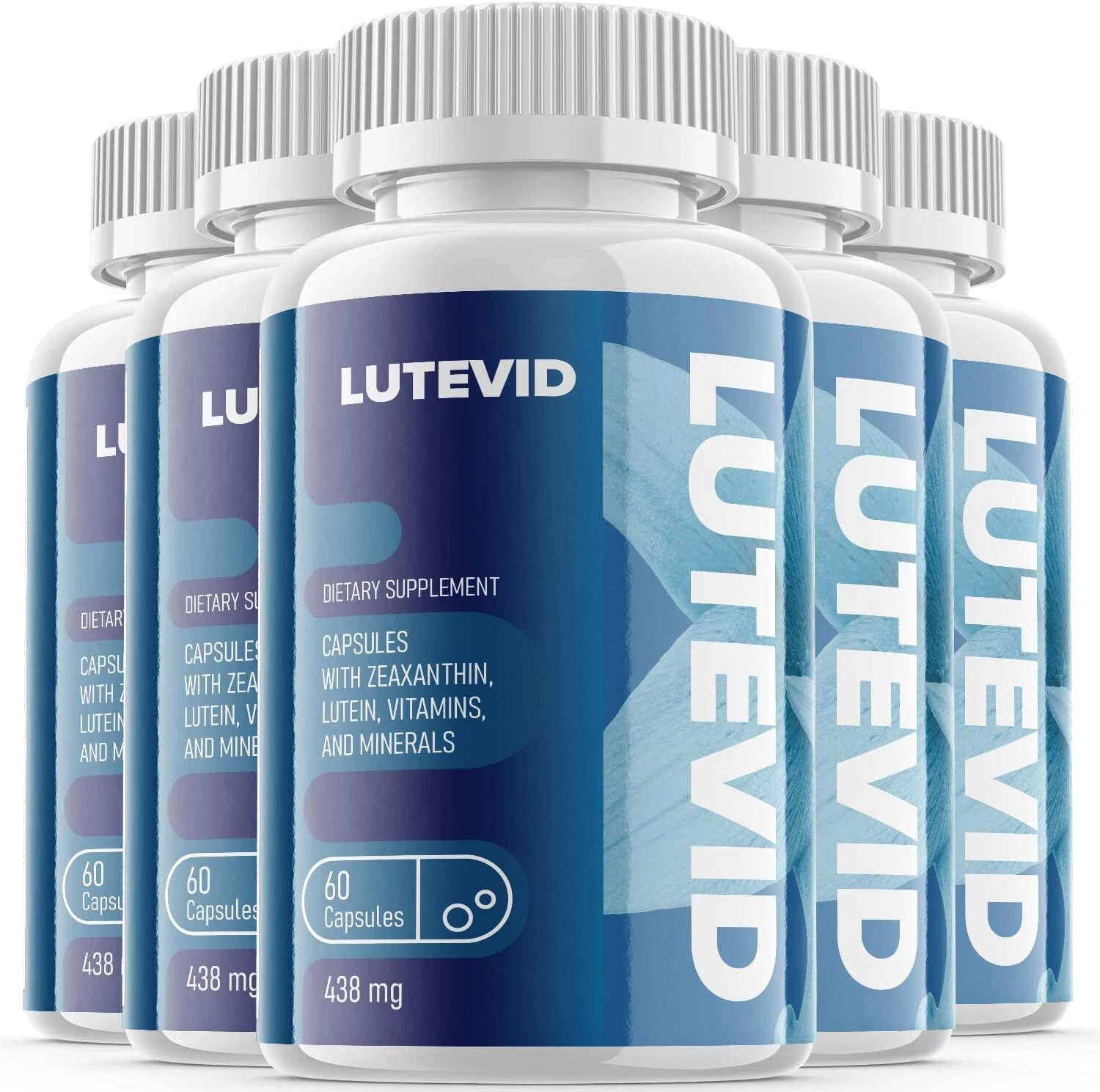 Lutevid Vision Pills - Lutevid For Eye & Vision Health ORIGINAL - 5 Pack