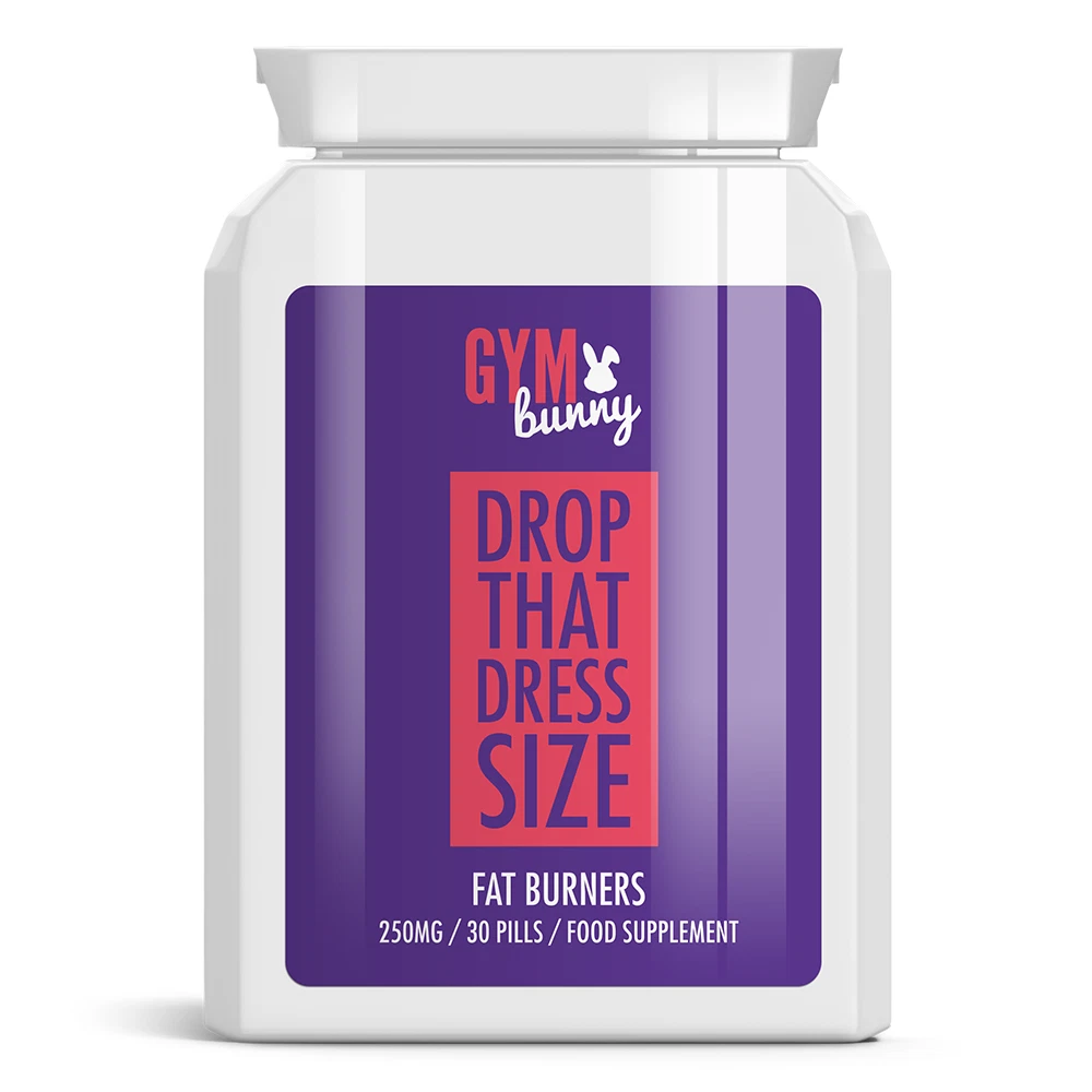 GYM BUNNY DROP THAT DRESS SIZE FAT BURNER PILLS – EXTREME WEIGHT-LOSS