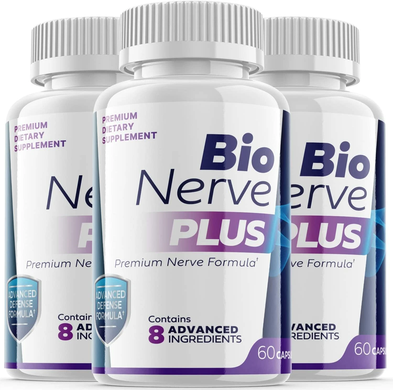3-Bio Nerve Plus, Neuropathy Supplement Pills, Nerve Circulation and Pain Repair