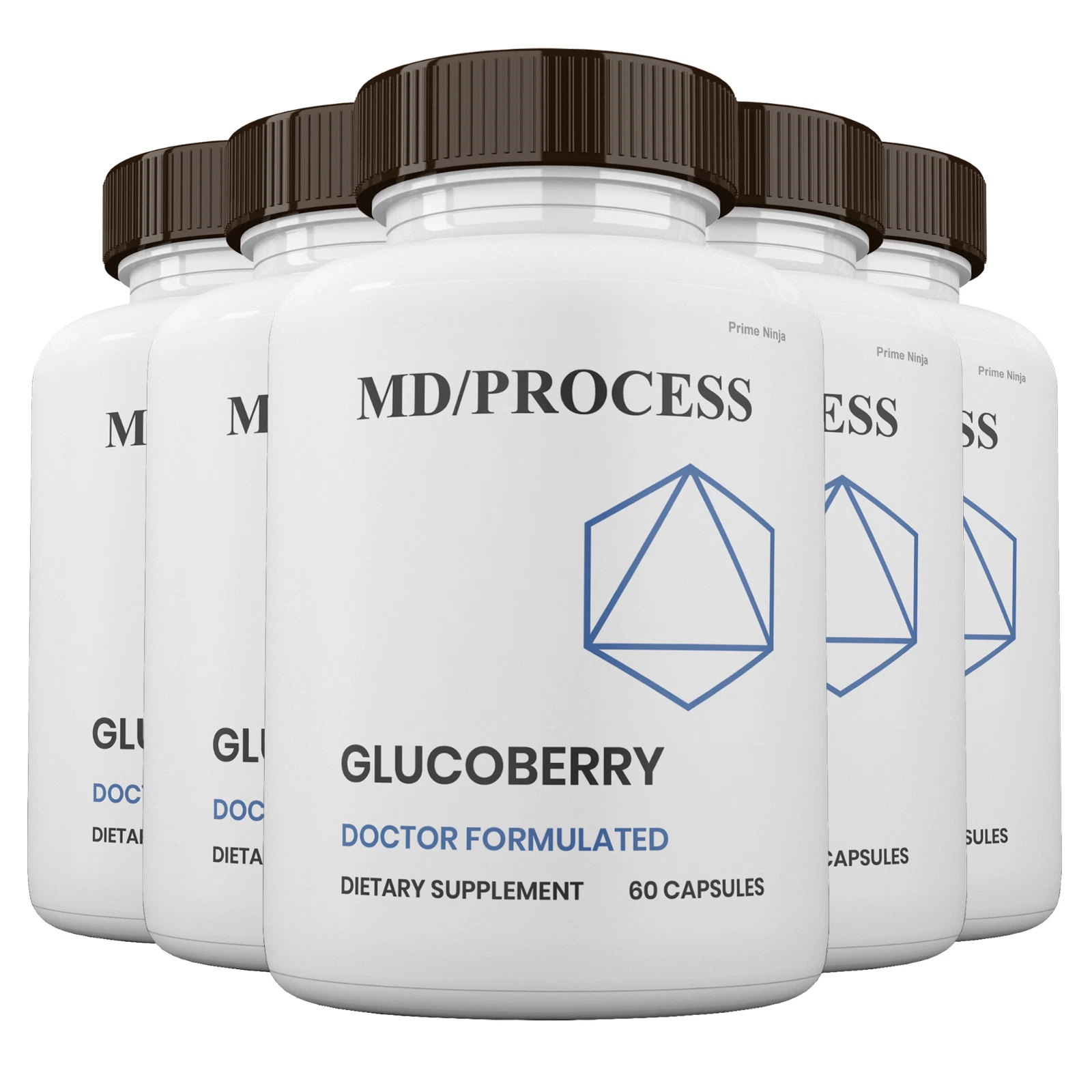 Glucoberry Blood Sugar Support Formula Official Gluco berry Capsules (5 Pack)