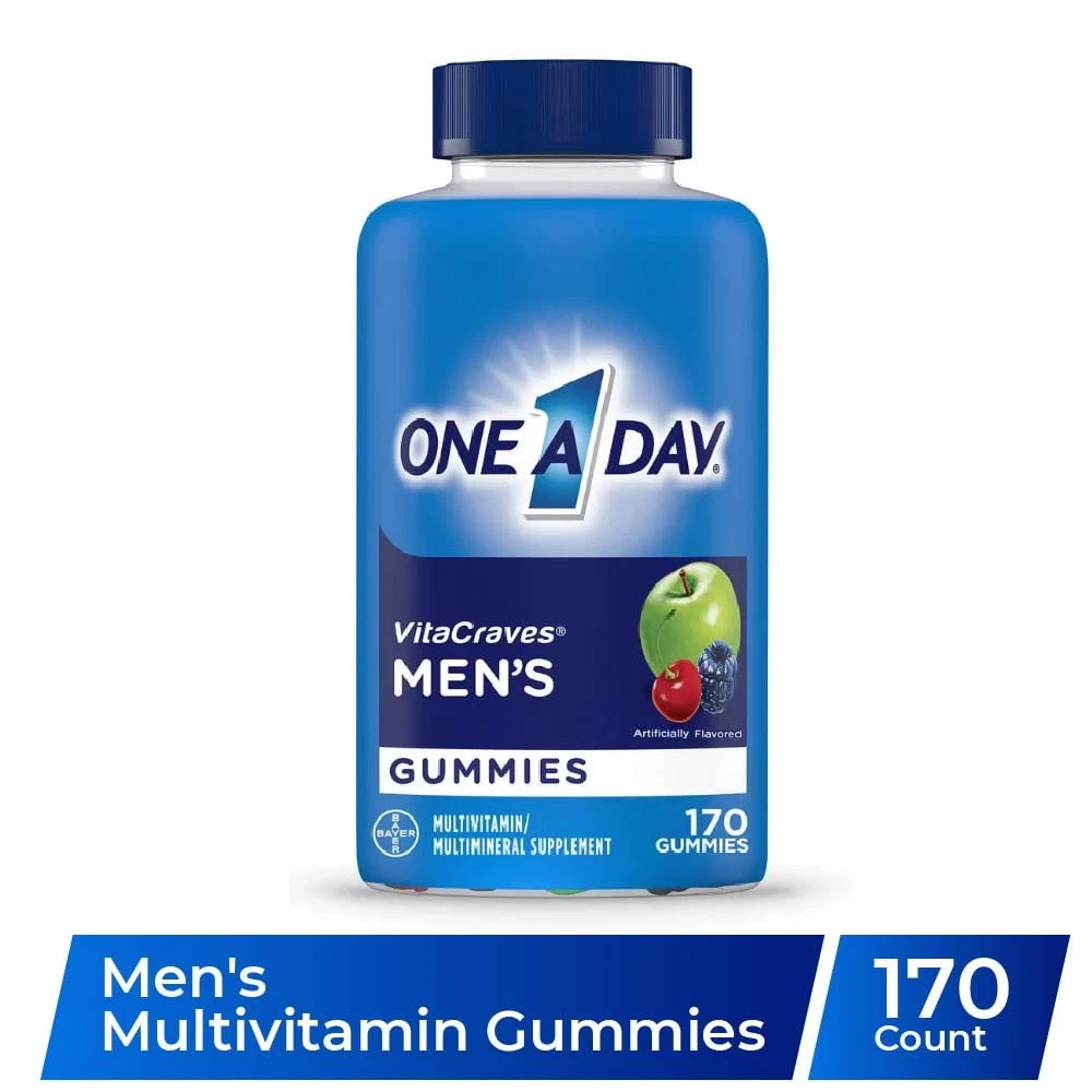 Men's VitaCraves Gummies, Multivitamins for Men, 170 Count