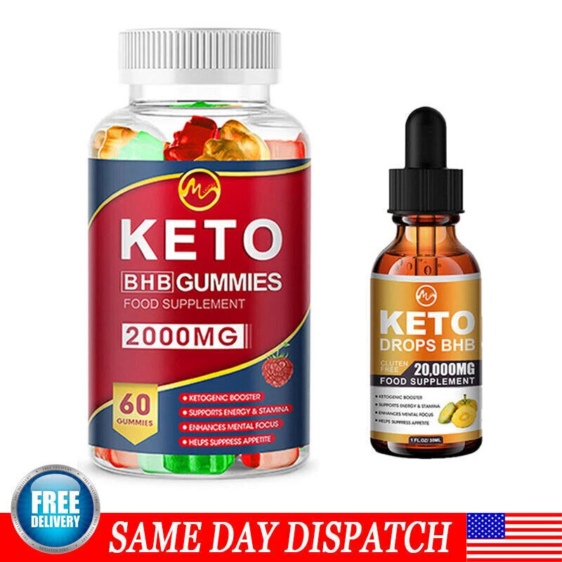 Keto ACV Gummies | Keto Diet Drop Weight Loss Fat Burner Appetite Suppressant US