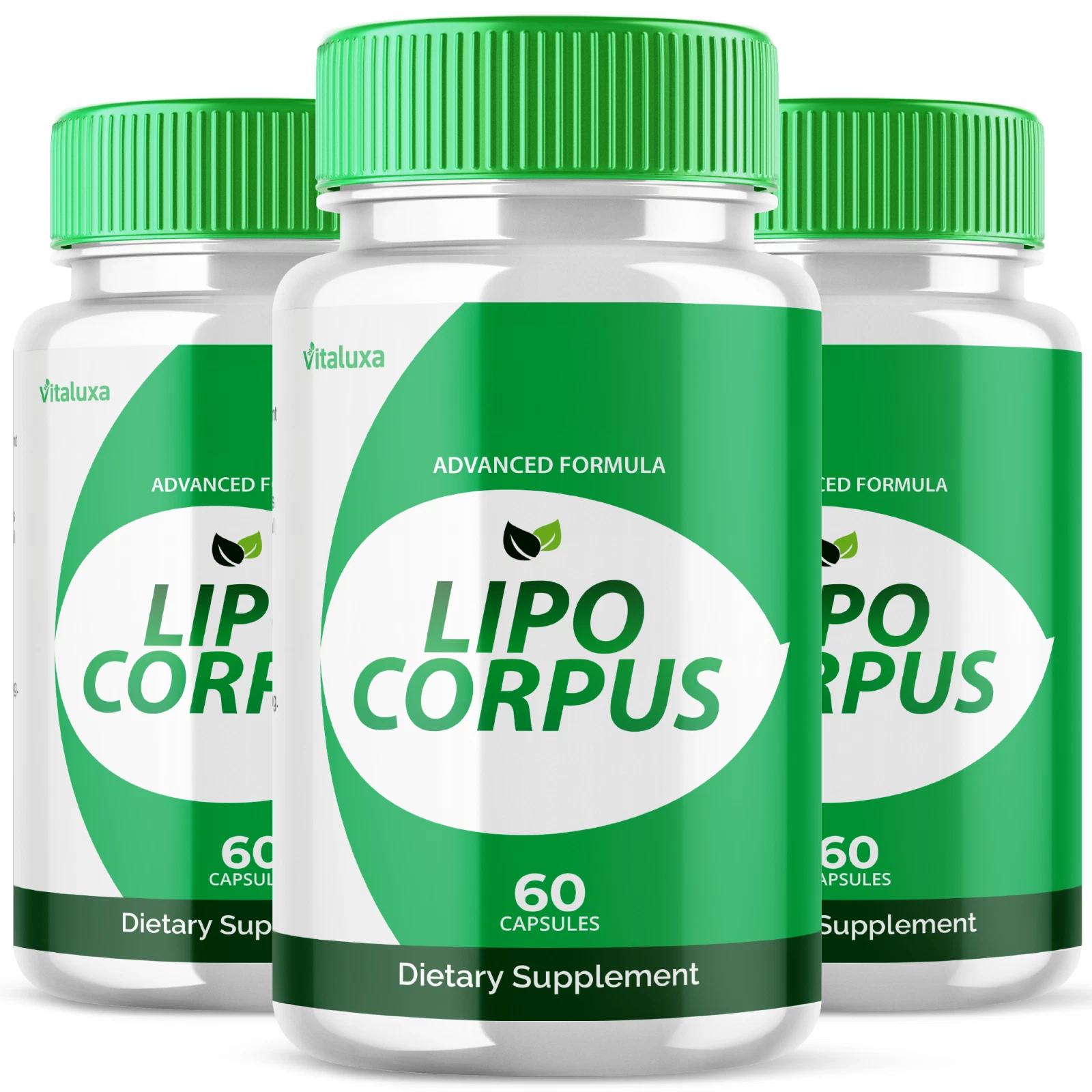 (3 Pack) Lipo Corpus, Official Formula for a Fit and Healthy Body (180 Capsules)