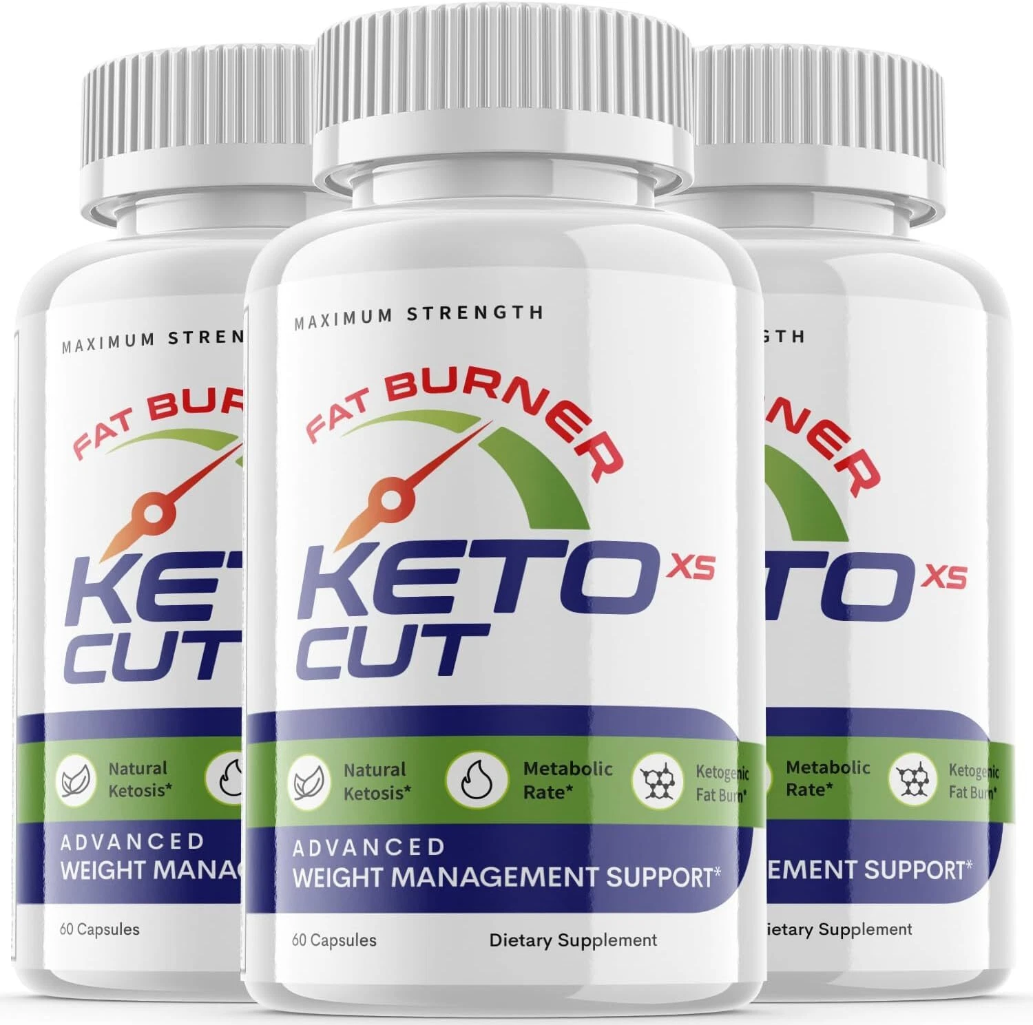 (3 Pack) Keto Cut XS Pills - Keto Cut XS Supplement For Weight Loss - 180 Pills