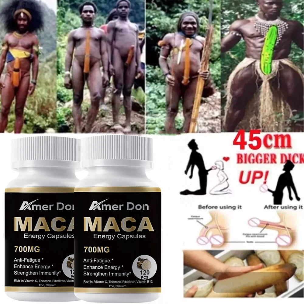 Male Enhancing Libido 240 Capsules - Maca Root,Massive Girth Enlargement Support