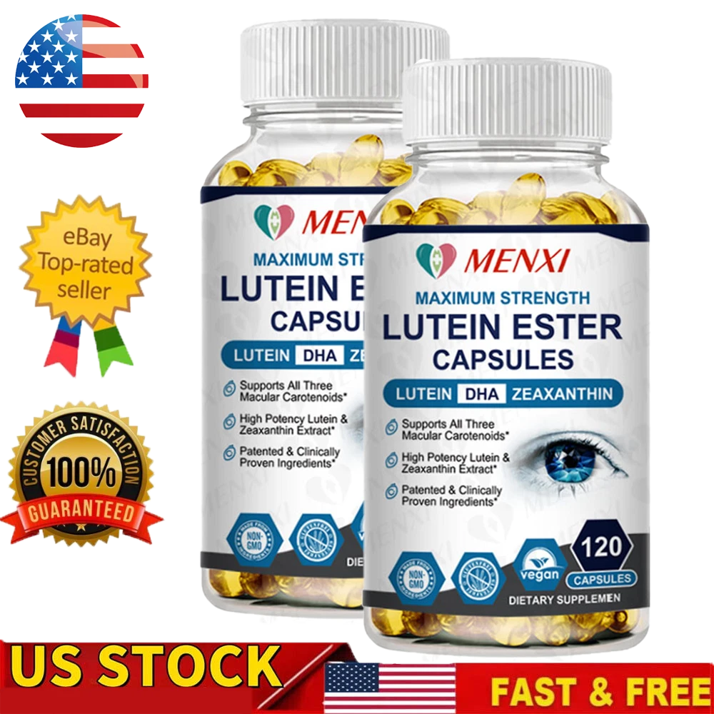 （2Packs） Eye Health Vitamins & Mineral Supplement, Contains Lutein & Zeaxanthin