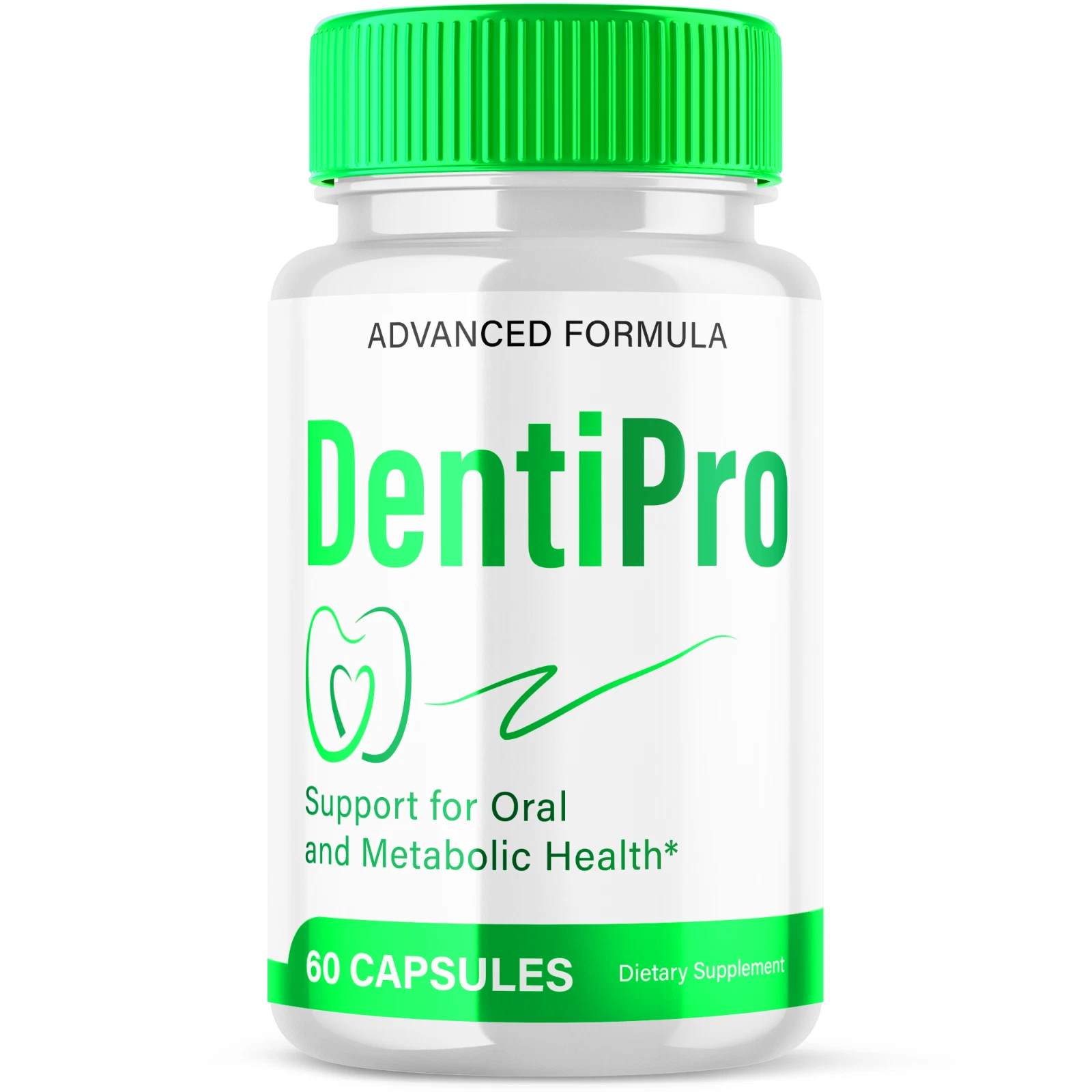 DentiPro Oral Probiotic Support Healthy Teeth and Gums Denti Pro 60 Capsules