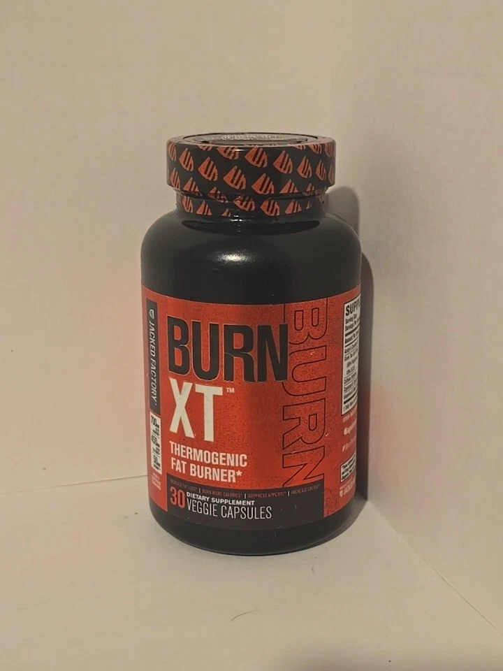 Burn-XT Thermogenic Fat Burner - Weight Loss Supplement 30 Veggie Caps 04/2026