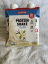 Elevation protien shake vanilla 4bottles, 30 grams protien each bottle, 4 11 oz.