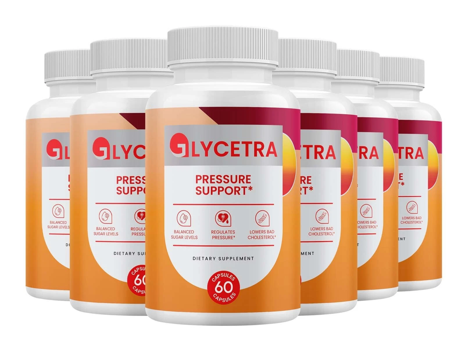 (6 Pack) Glycetra Glycogen Support, Glycetra Blood Support Capsules