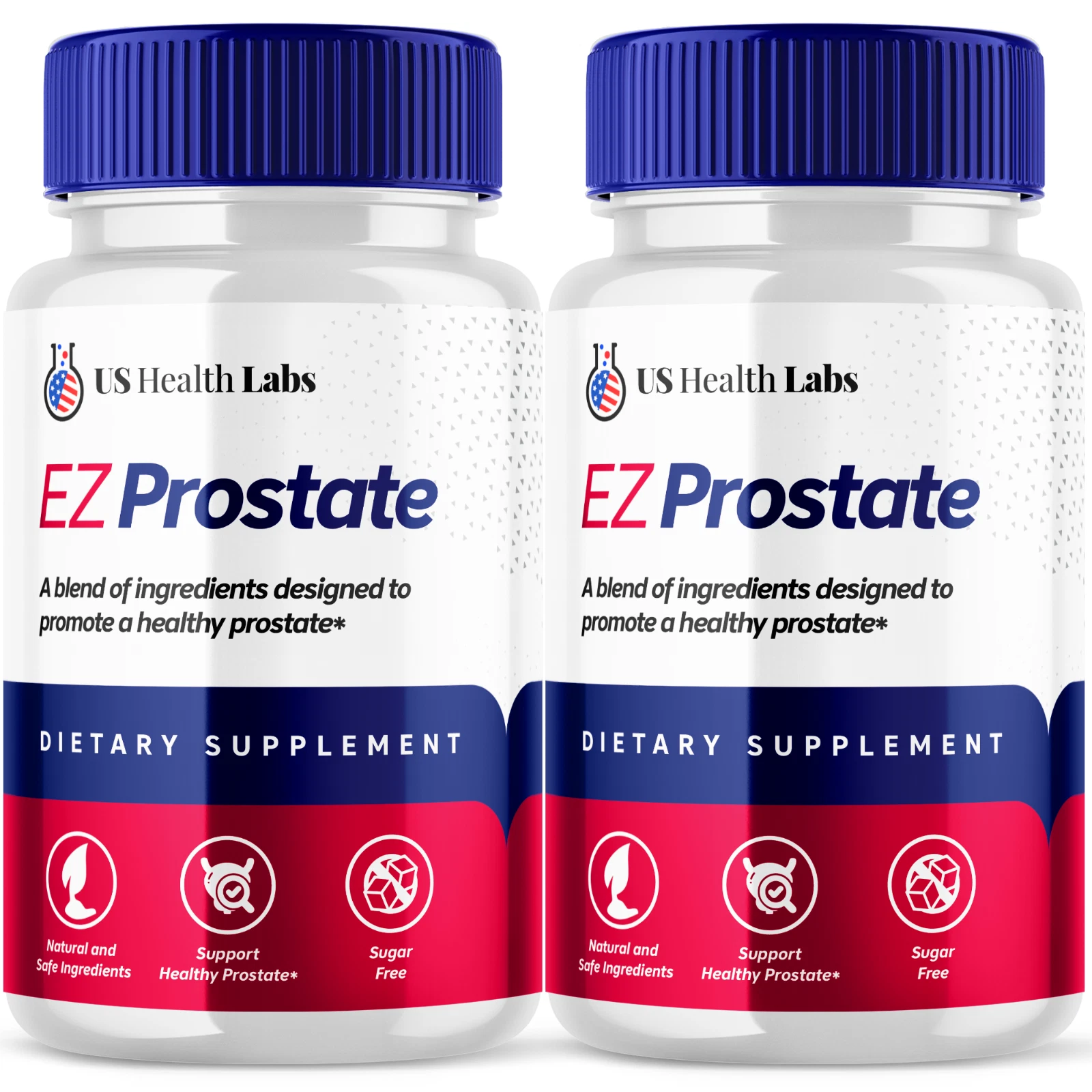 EZ Prostate Support Vitamin Maximum Strength Supplement for Men 120 Capsules