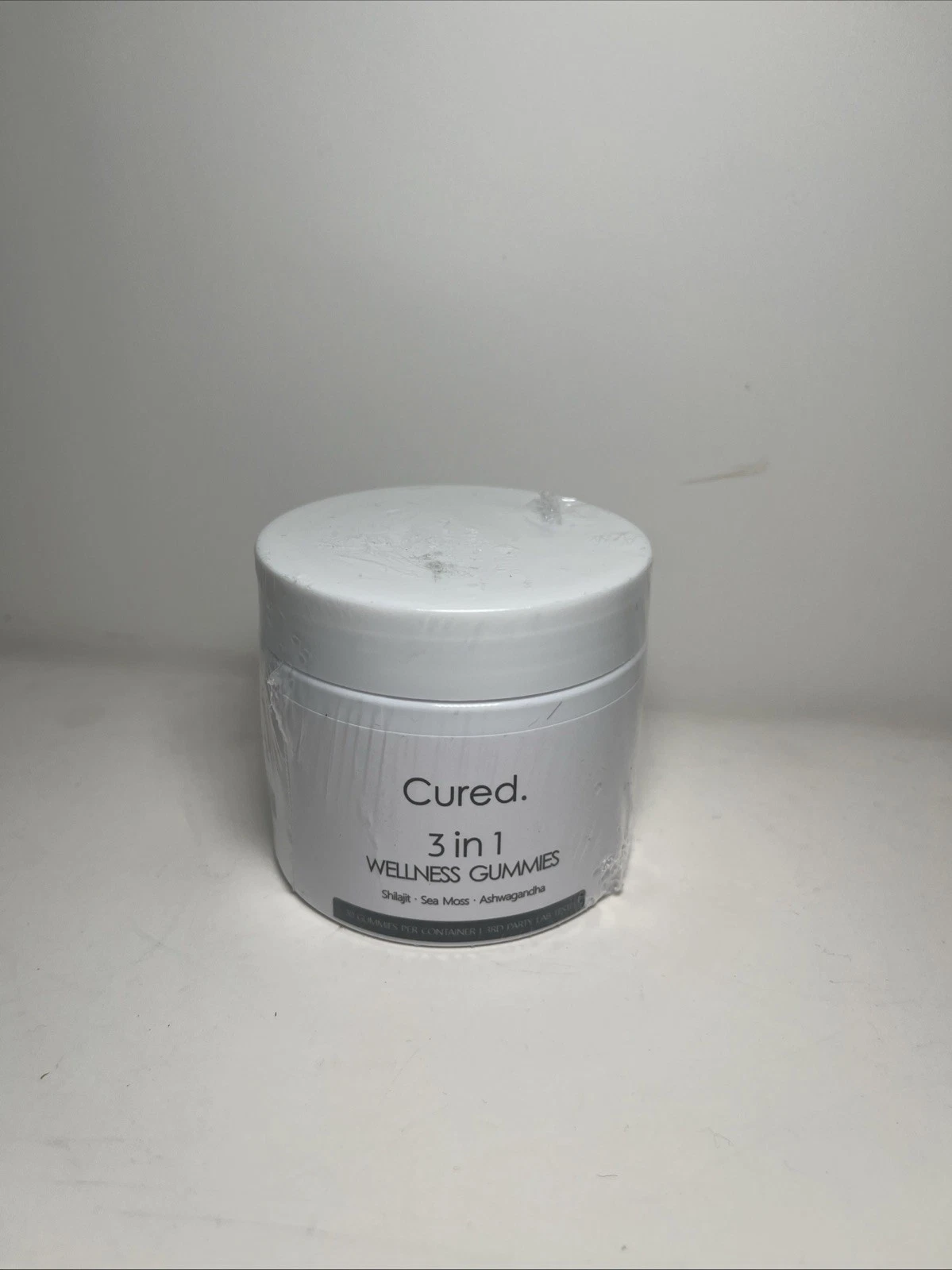 Cured 3 in 1 Wellness Gummies Shilajit 30 gummies Sealed