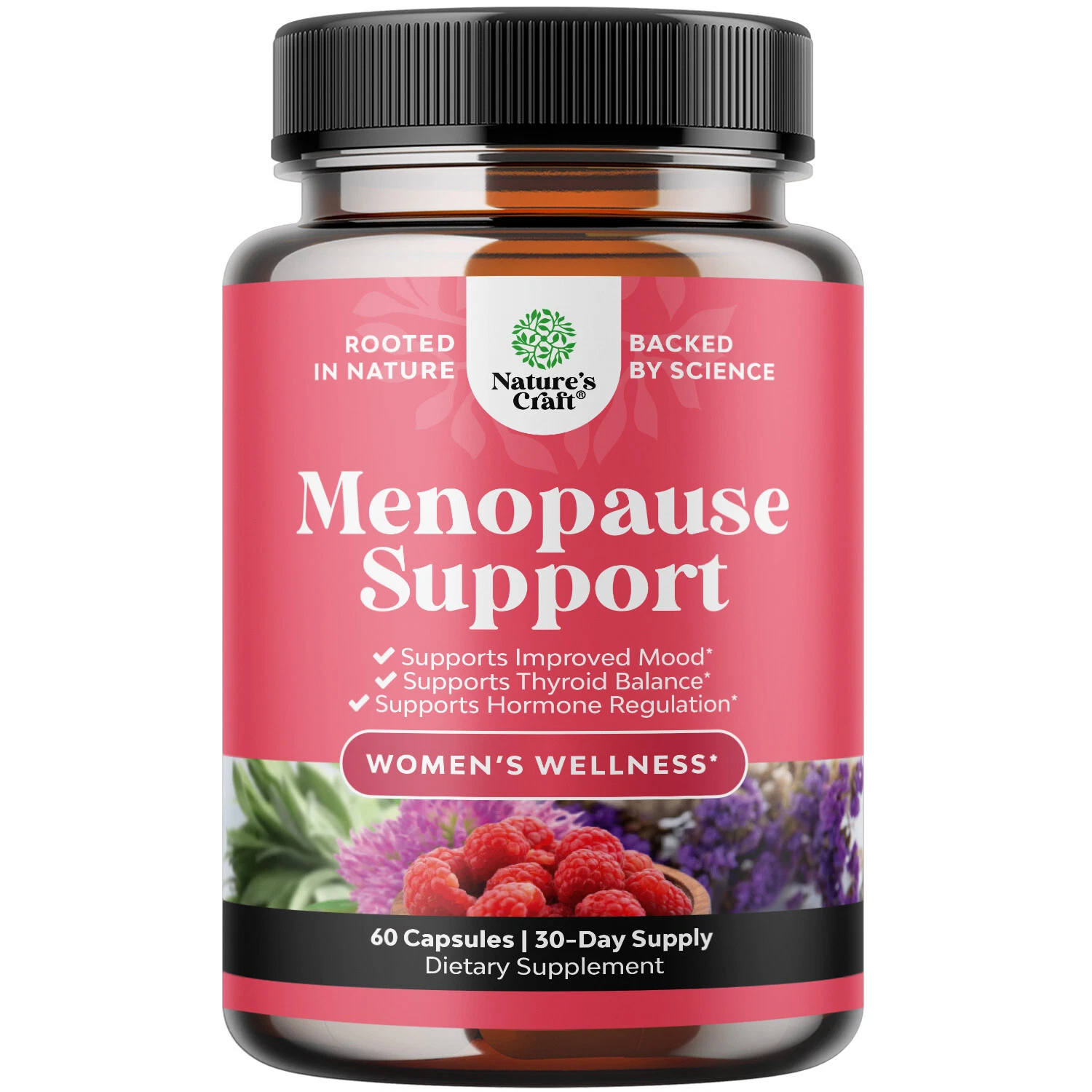 Complete Herbal Menopause Supplement for Women - 30 Servings