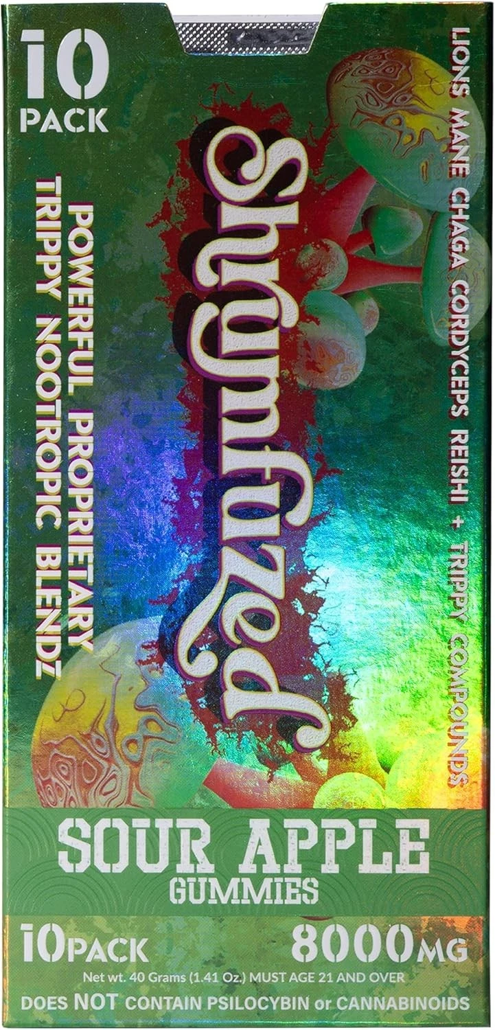 Proprietary Nootropic Gummy 8000mg - Lion's Mane, Reishi, Chaga, and...